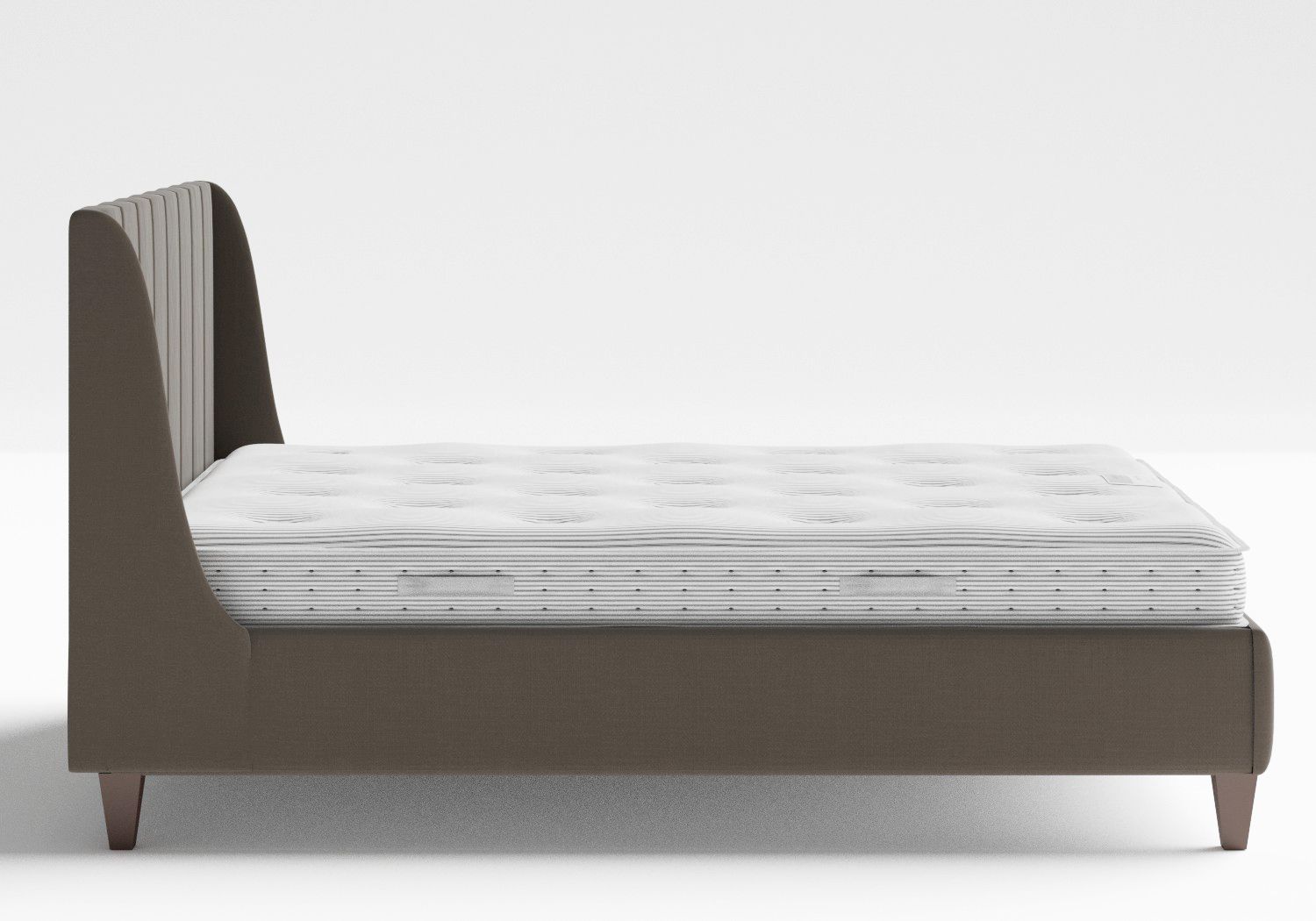 Sunderland Pleated Upholstered Bed Frame The Original Bed Co UK