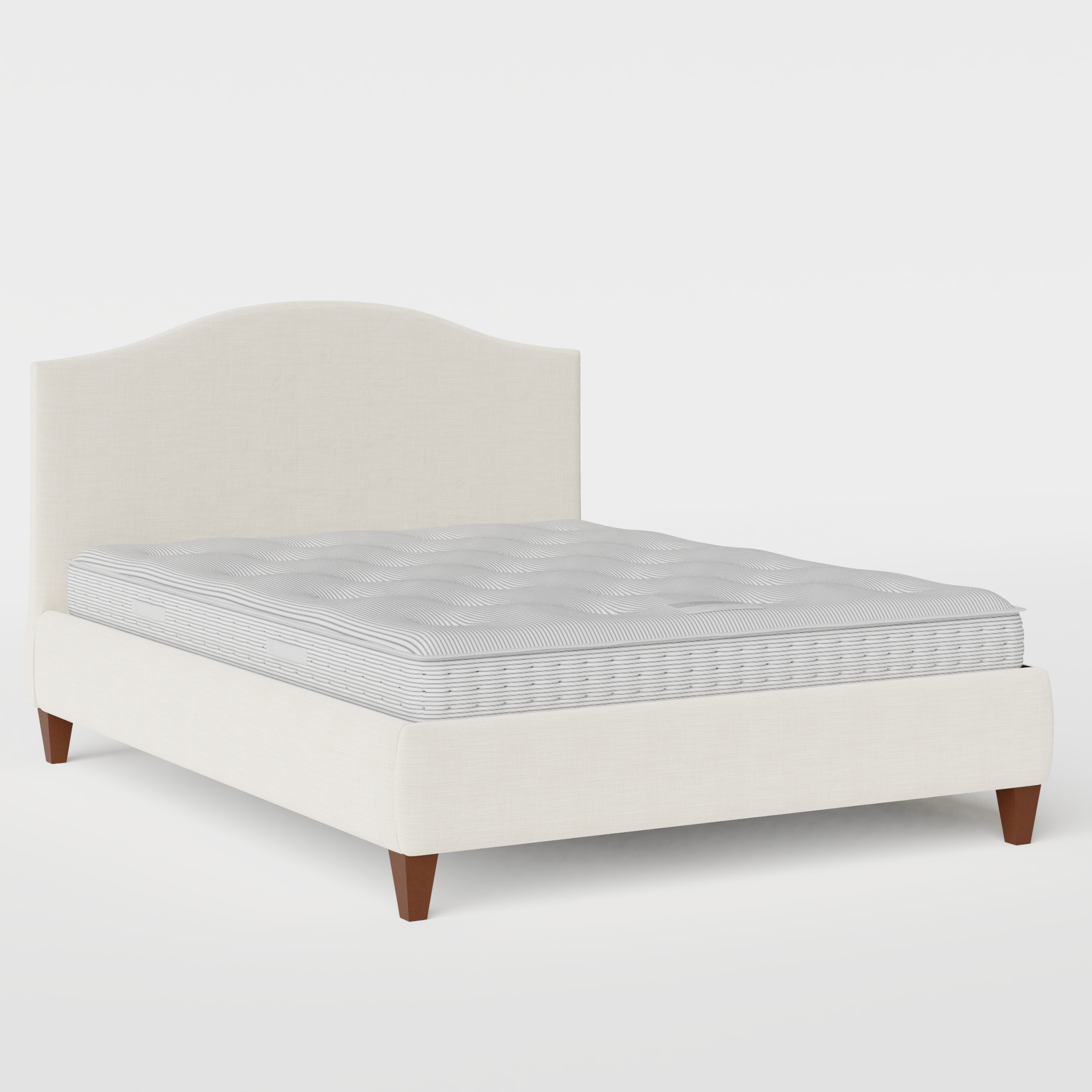 Daniella upholstered bed in mist fabric