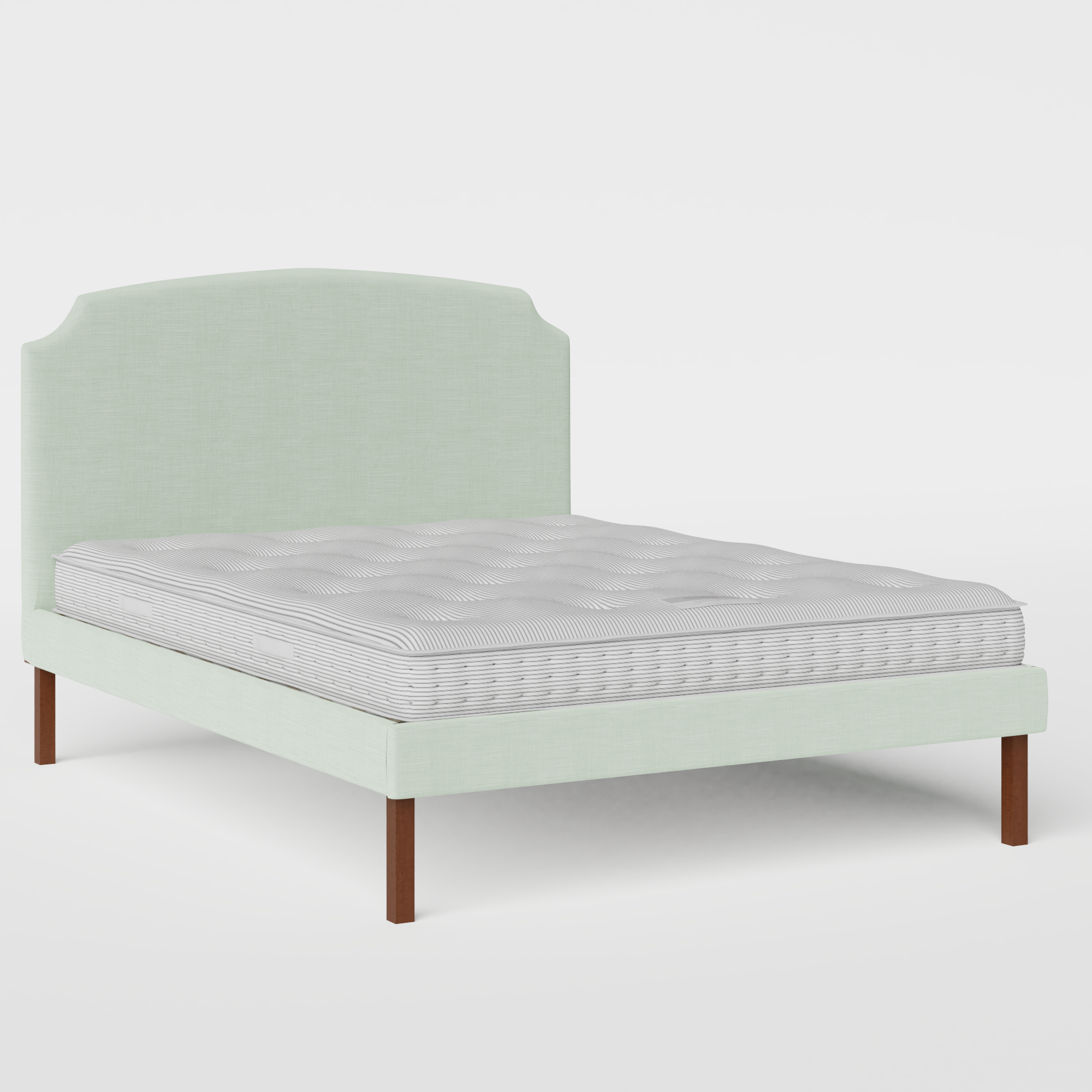 Kobe Upholstered upholstered bed in duckegg fabric