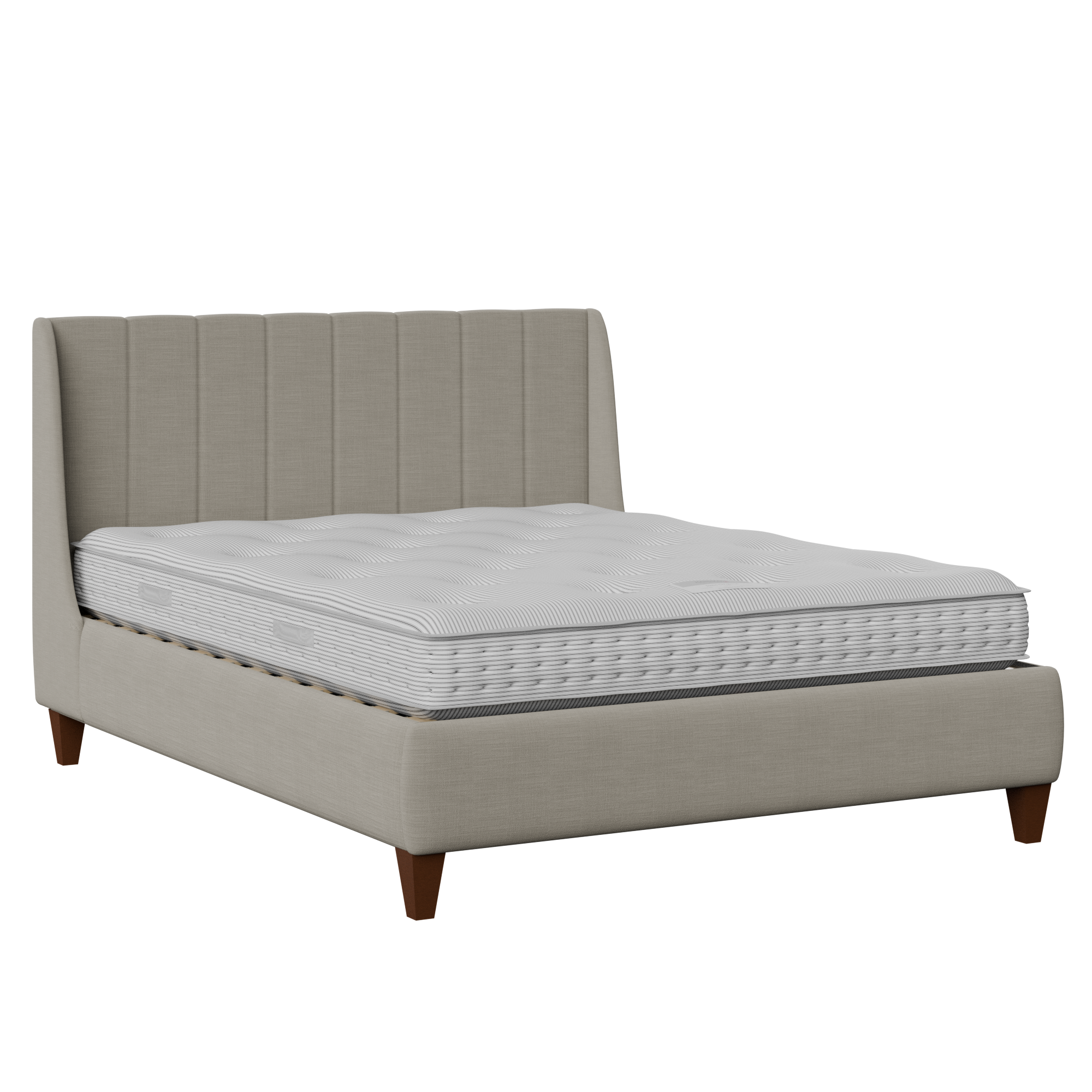 Sunderland Pleated Upholstered Bed Frame The Original Bed Co UK