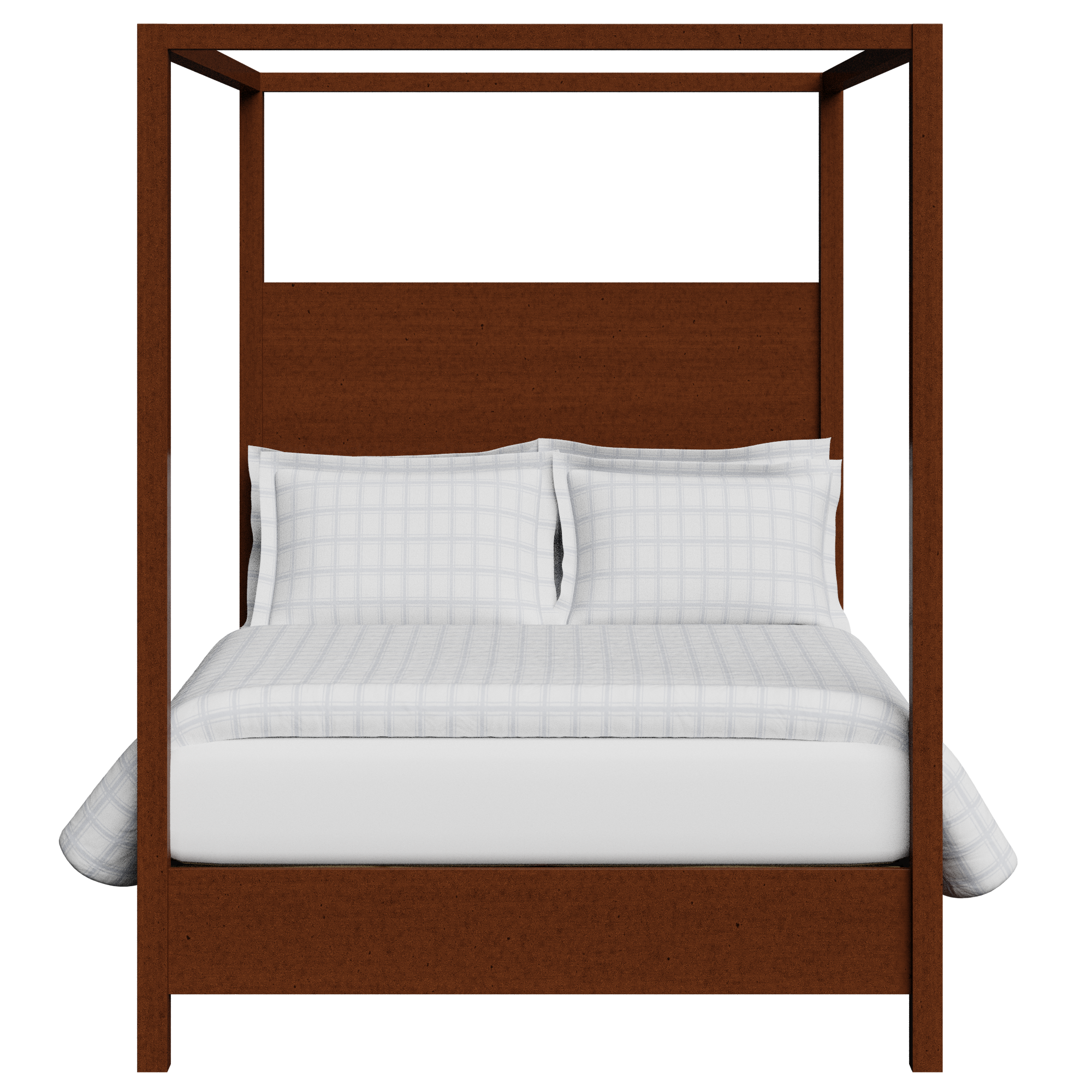 Churchill houten bed in dark cherry
