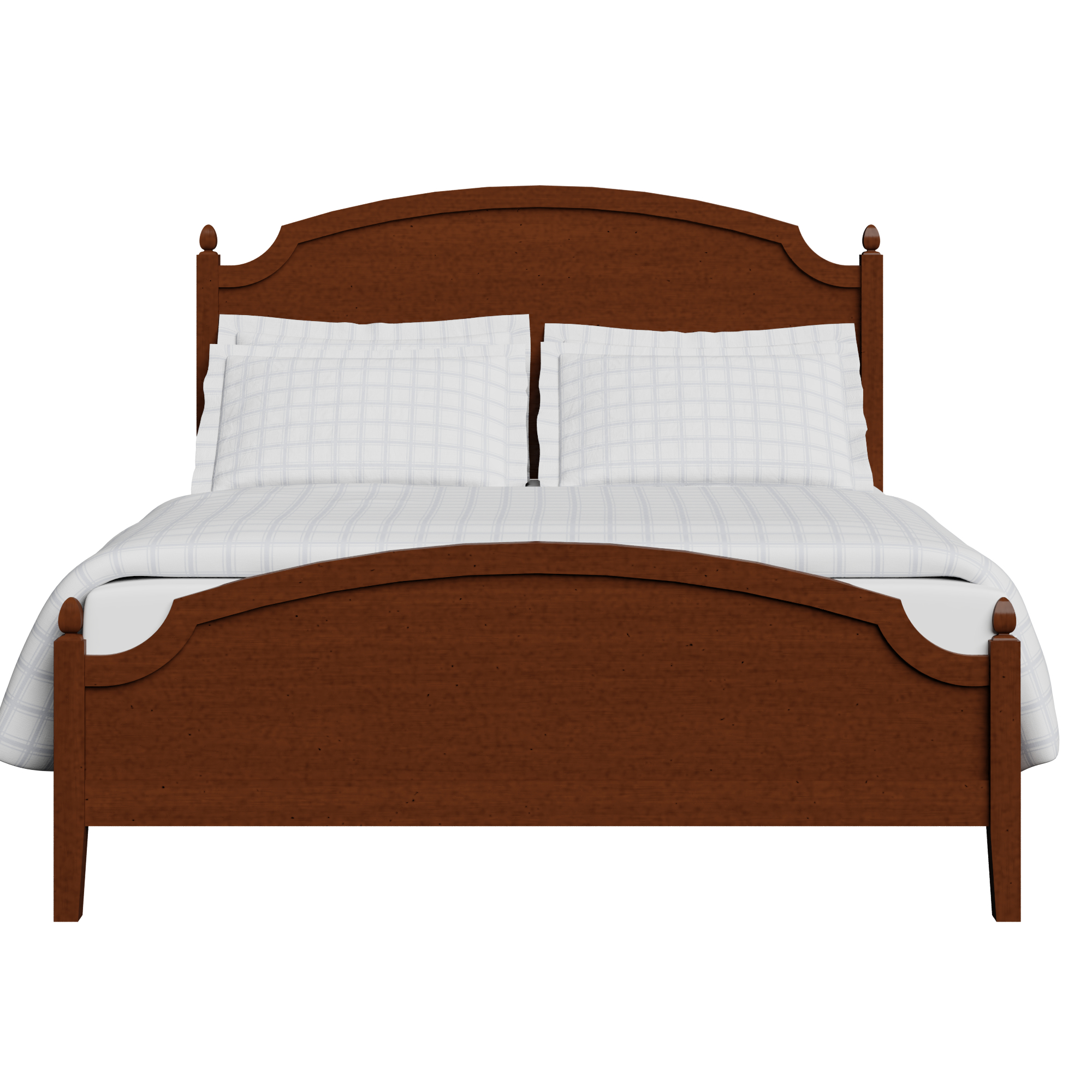 Kipling Low Footend Wooden Bed Frame, Small Full Size Bed Frame