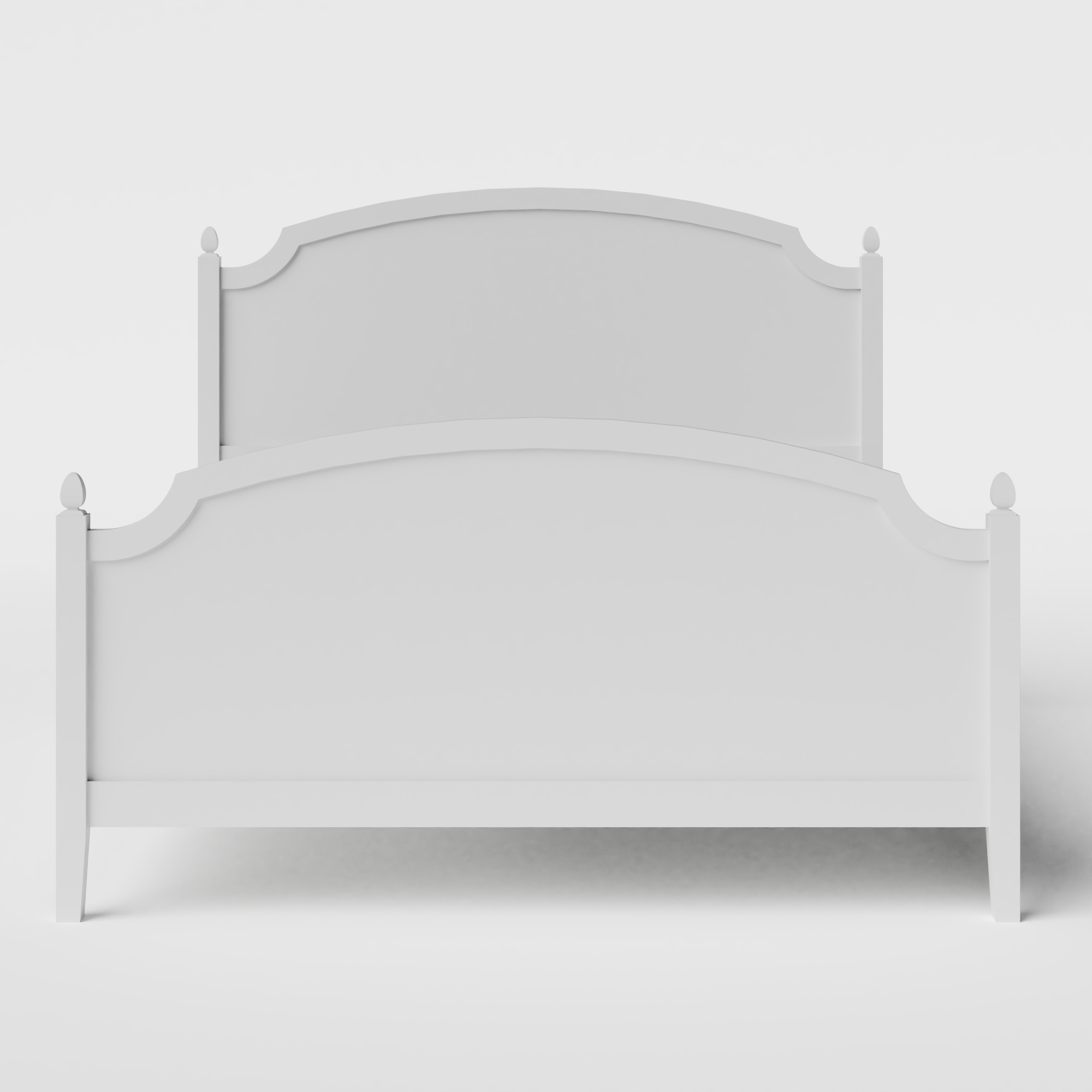 Kipling Painted houten bed in wit met matras
