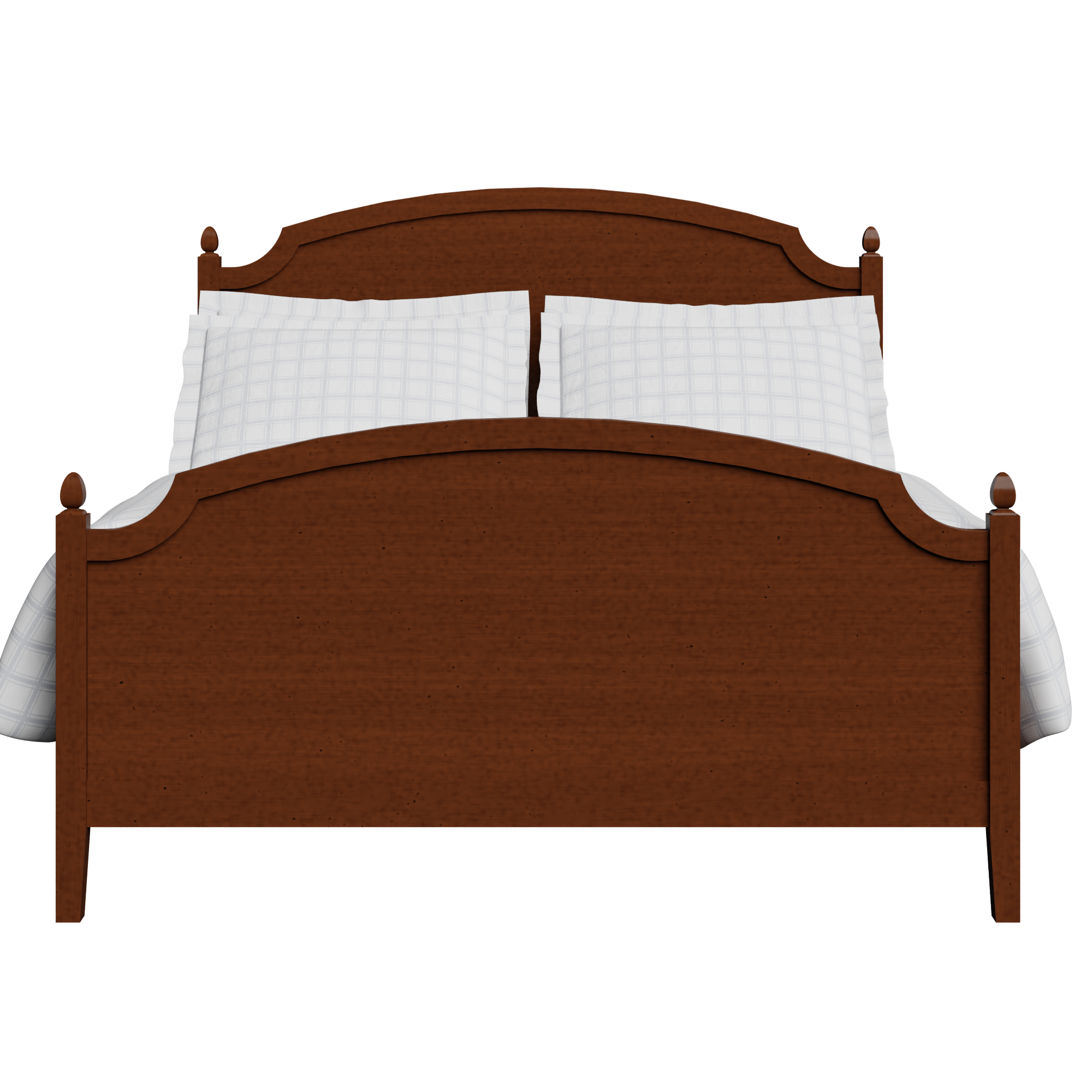 Kipling wood bed in dark cherry