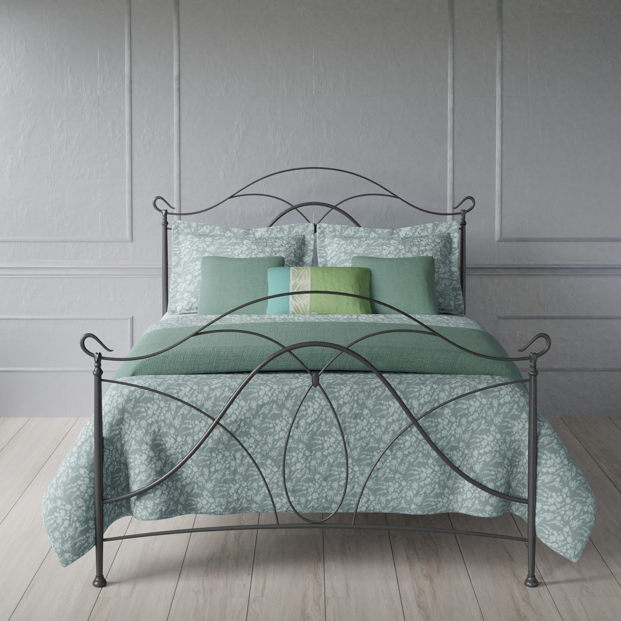 Small double metal beds by The Original Bed Co.