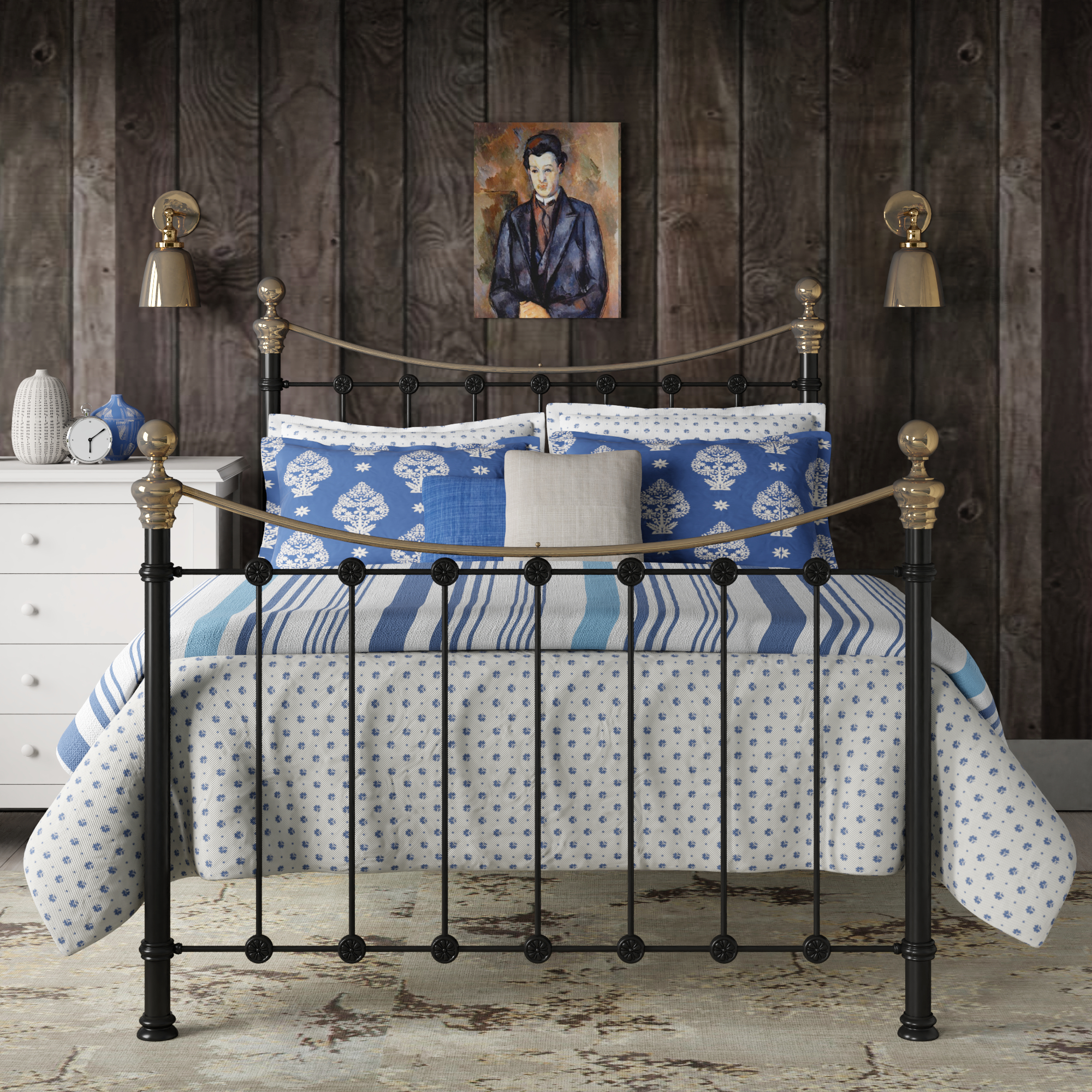 Selkirk iron bed lifestyle
