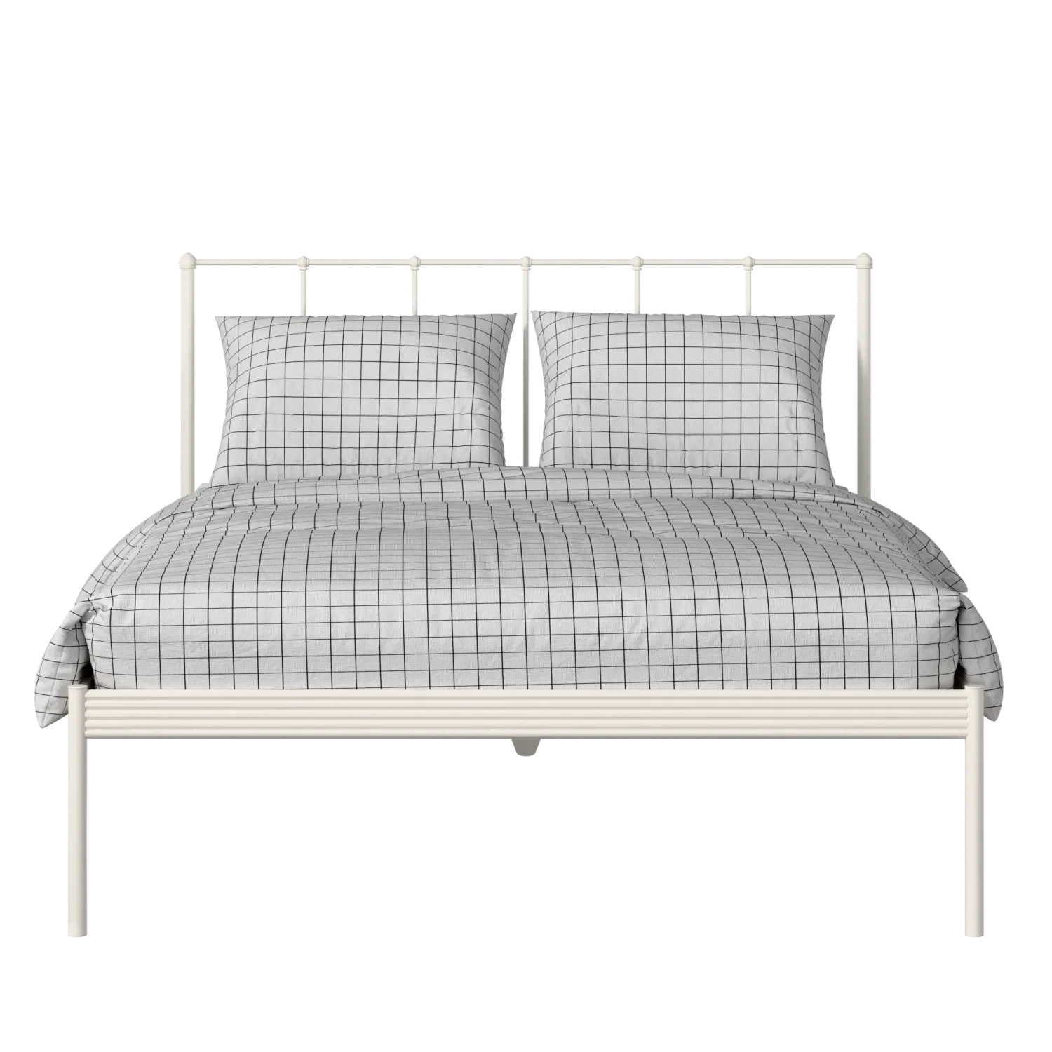 Alwyn iron/metal bed in ivory