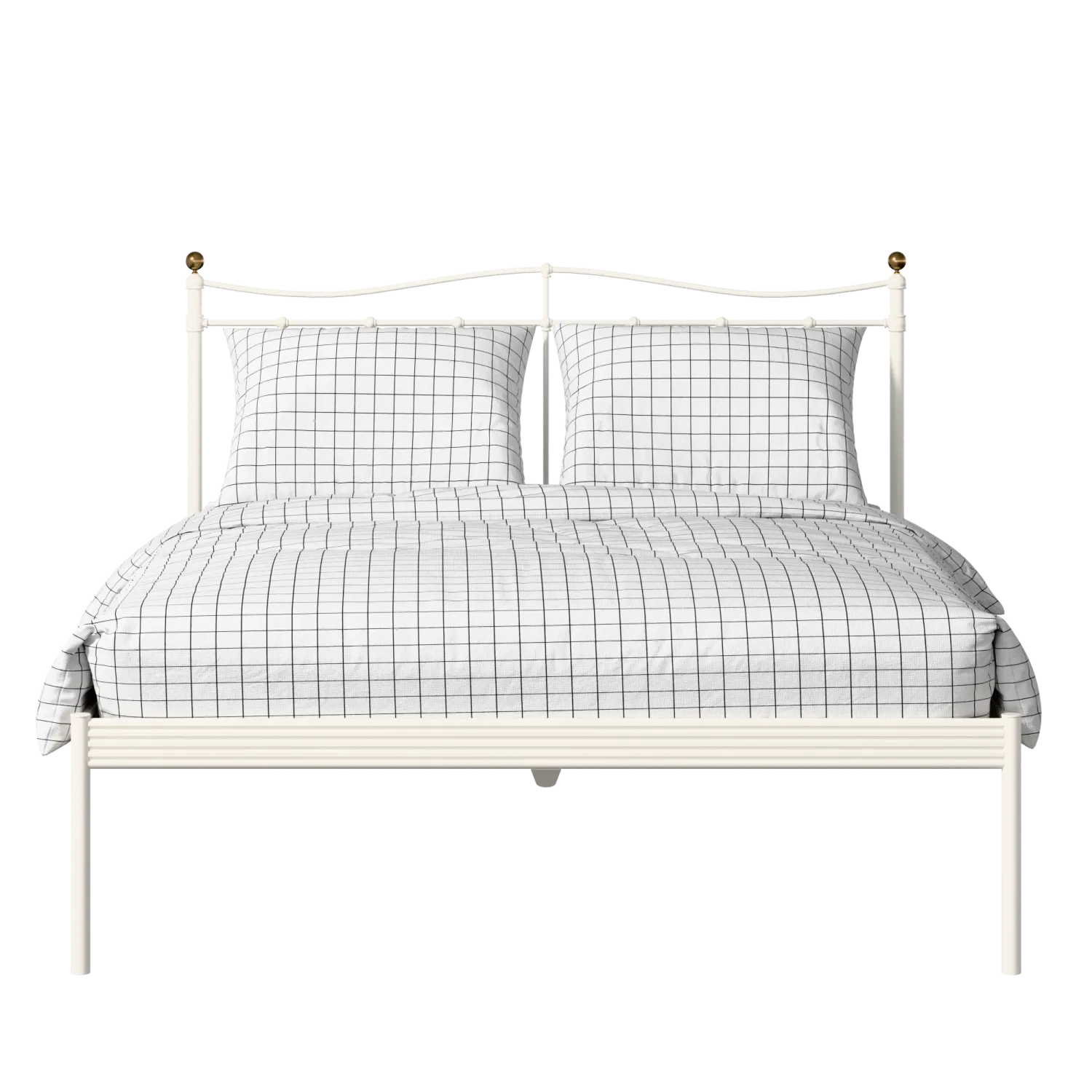 Lambeth iron/metal bed in ivory