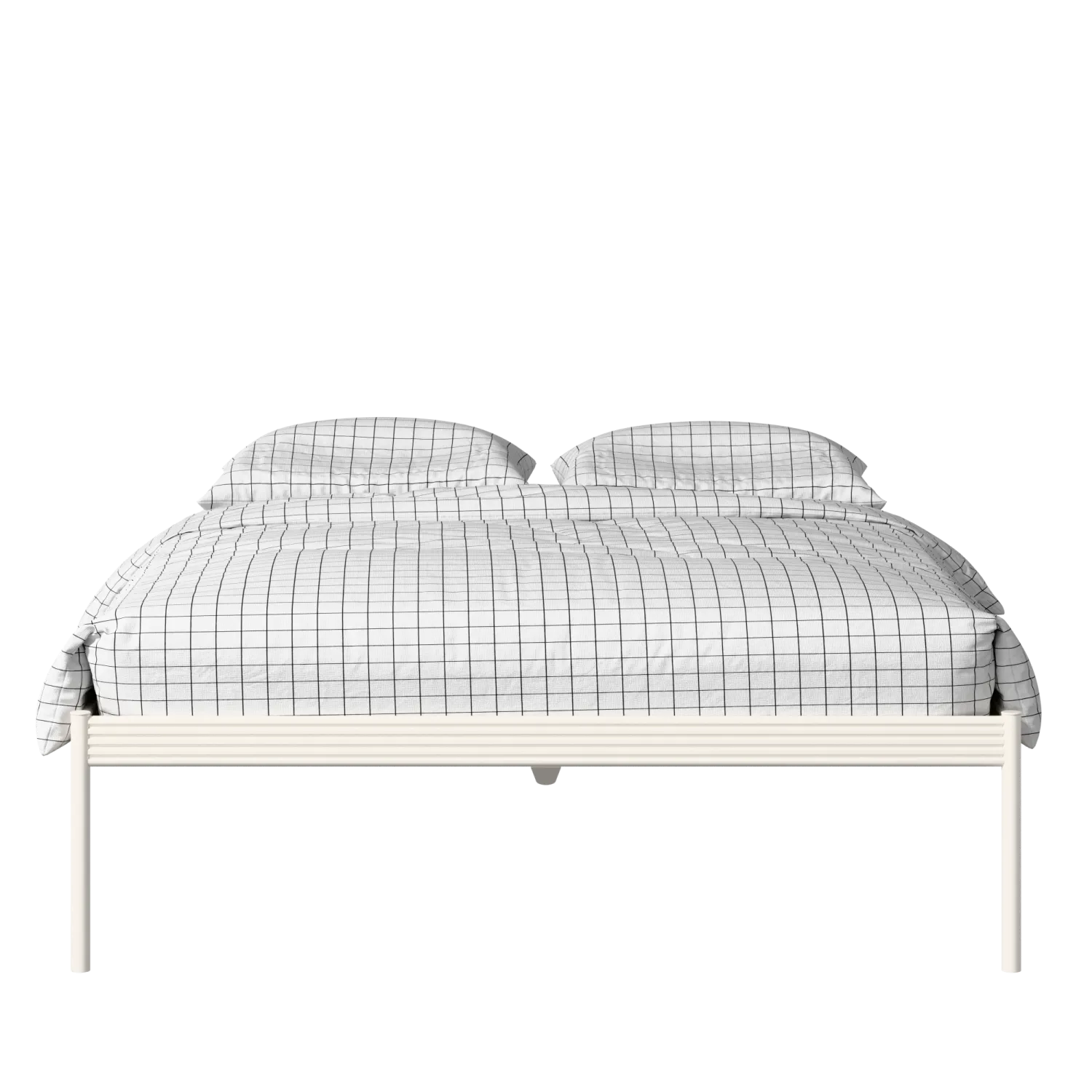 Pinner iron/metal bed in ivory