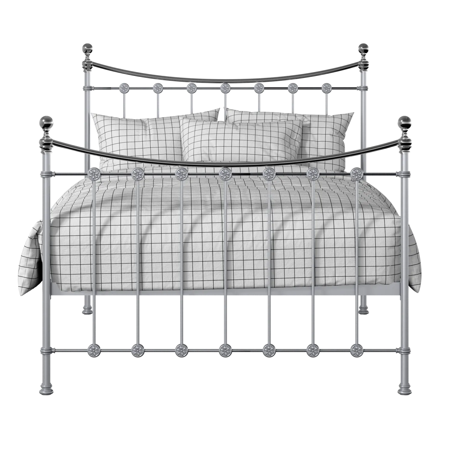 Carrick Chromo iron/metal bed in silver