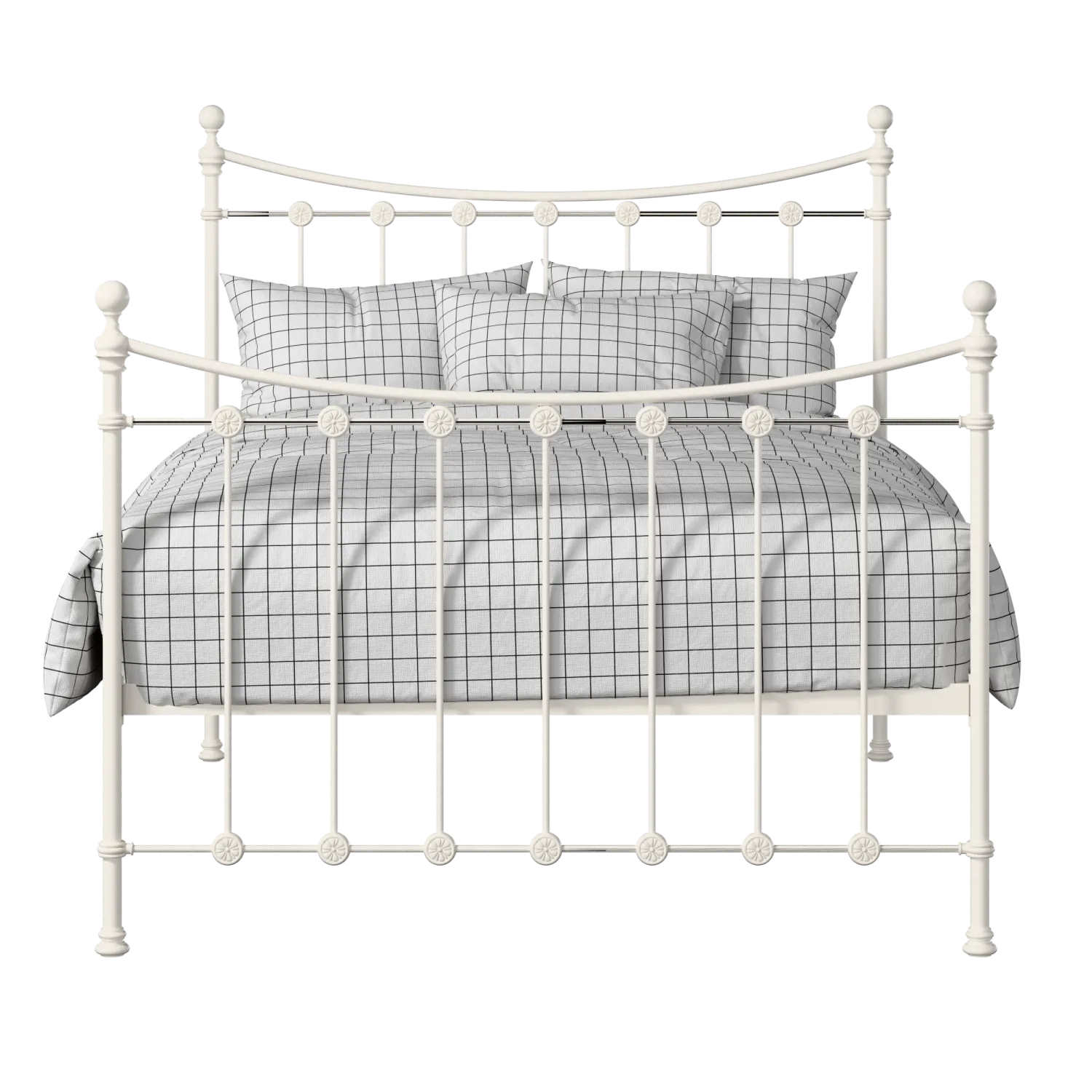 Carrick Solo iron/metal bed in ivory