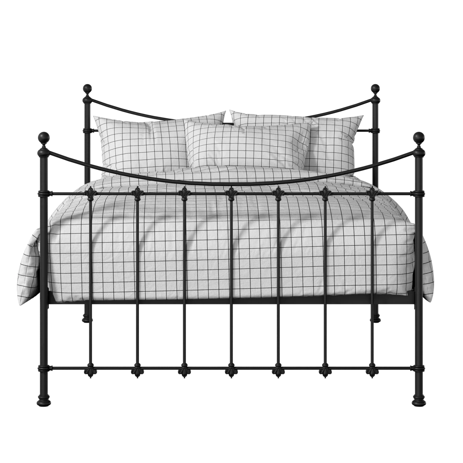 Chatsworth iron/metal bed in black