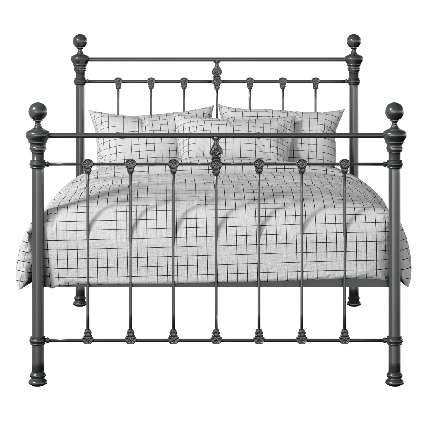Hamilton Solo iron/metal bed in pewter