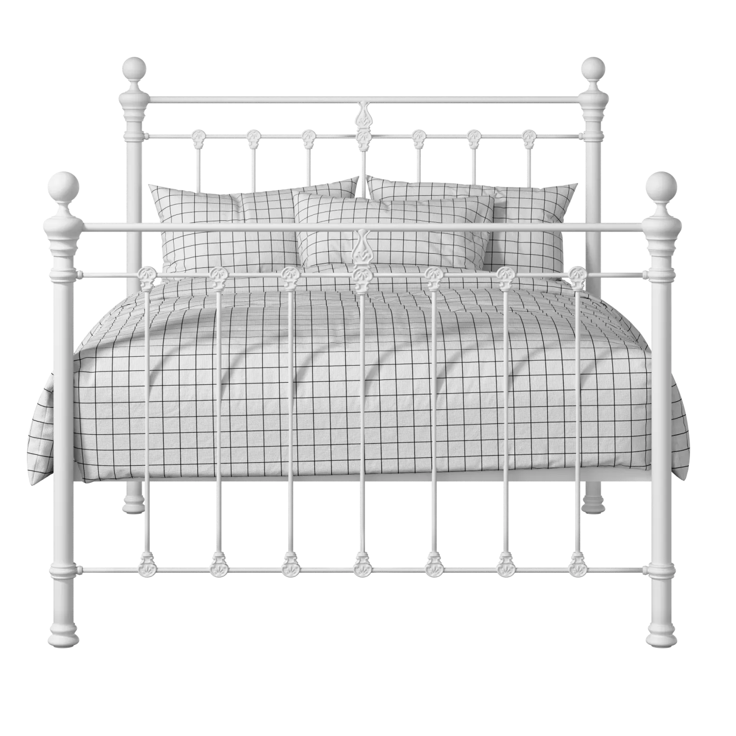 Hamilton Solo ijzeren bed in wit