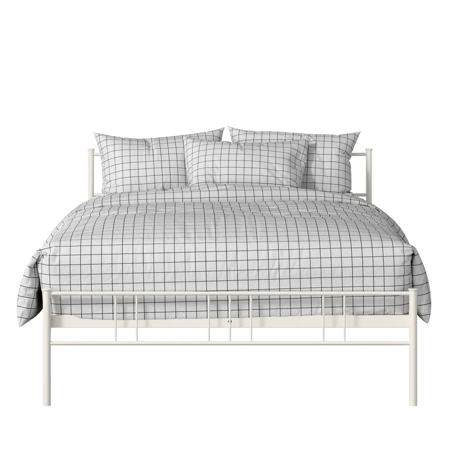 Mortlake ijzeren bed in ivoor
