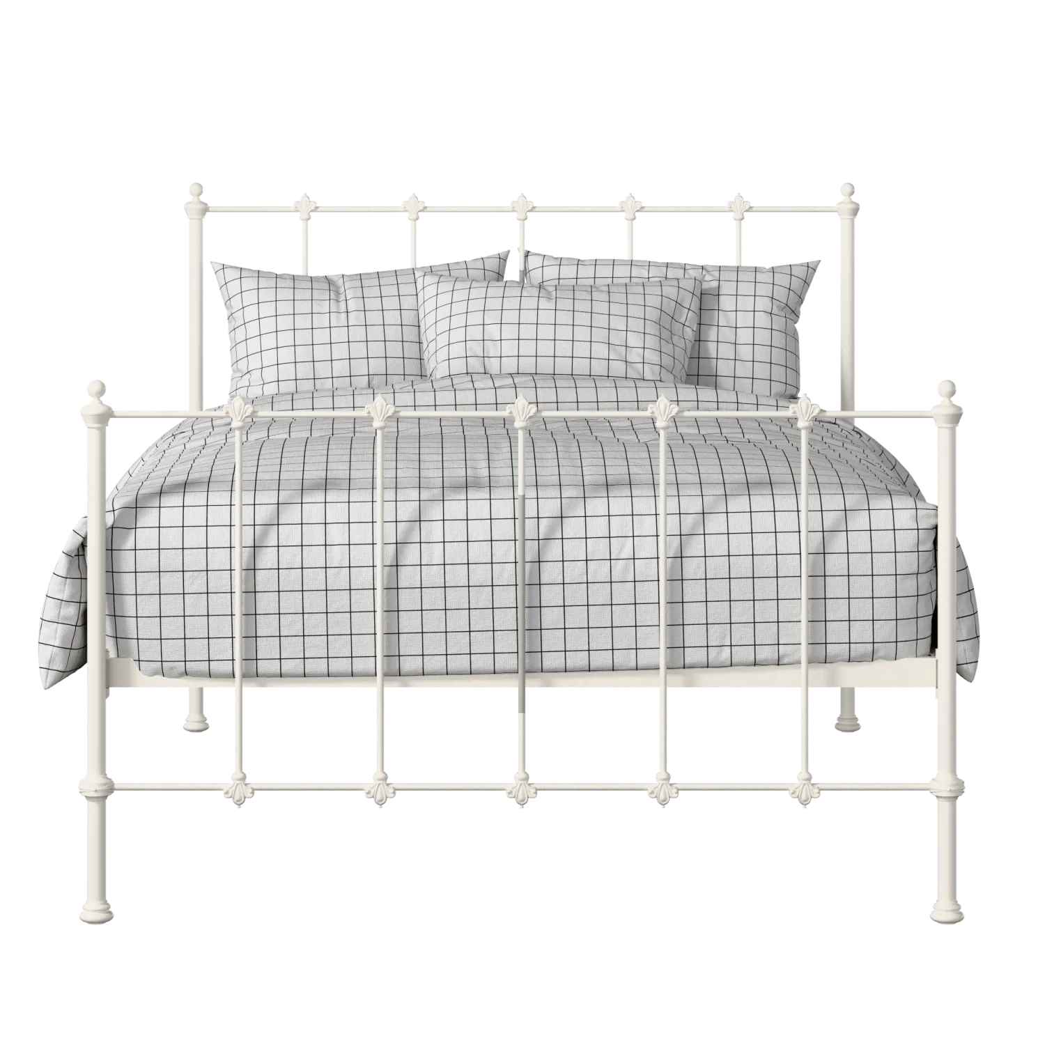 Paris ijzeren bed in ivoor