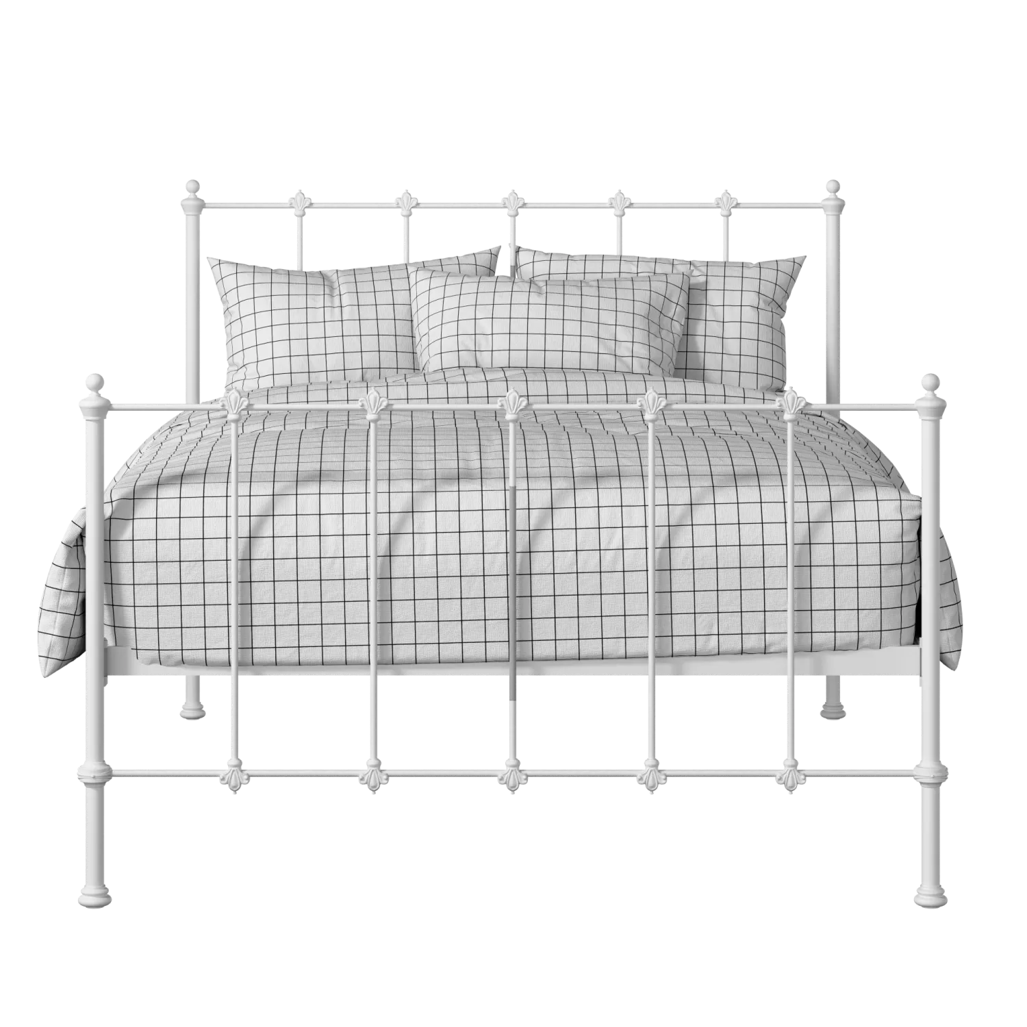 Paris ijzeren bed in wit
