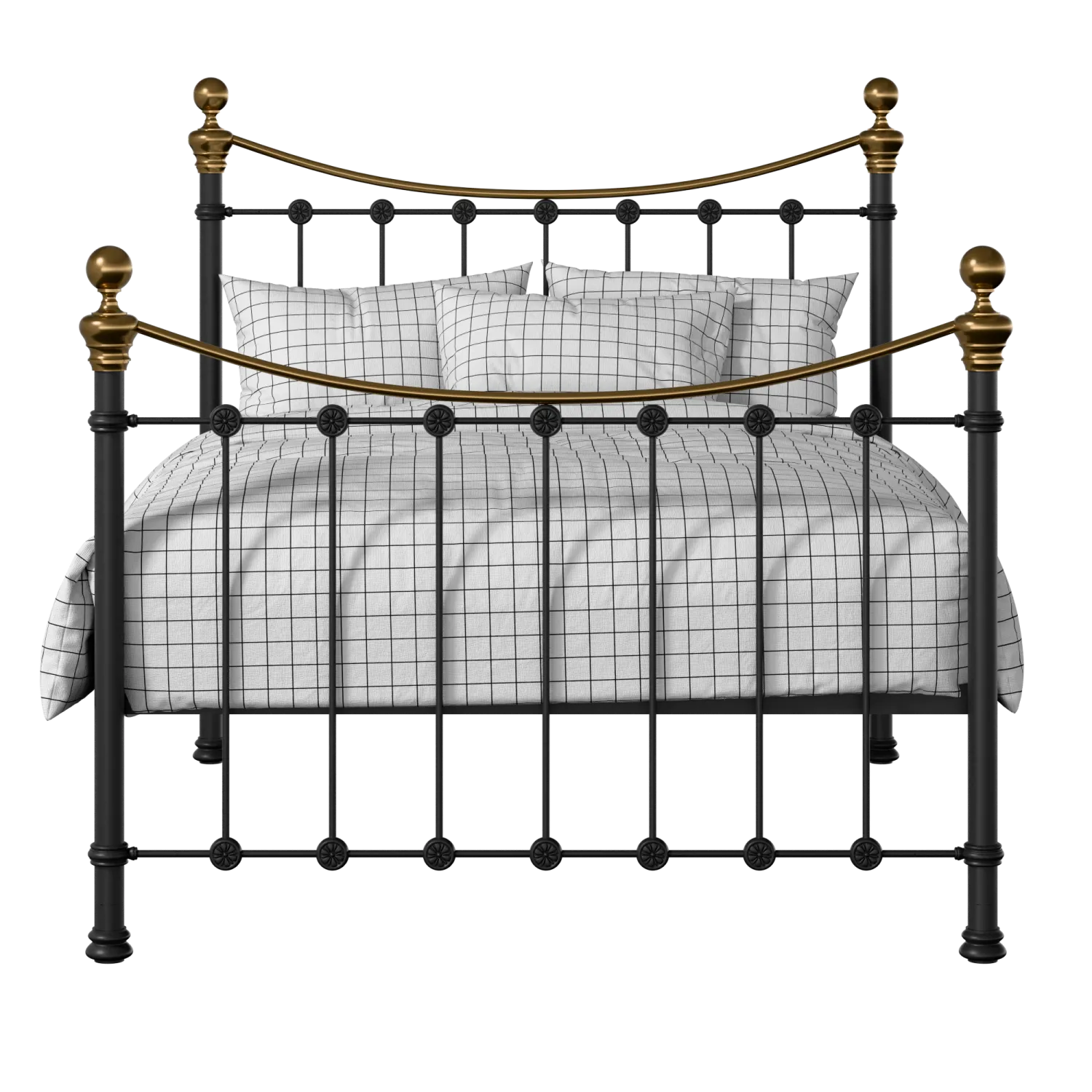 Selkirk iron/metal bed in black
