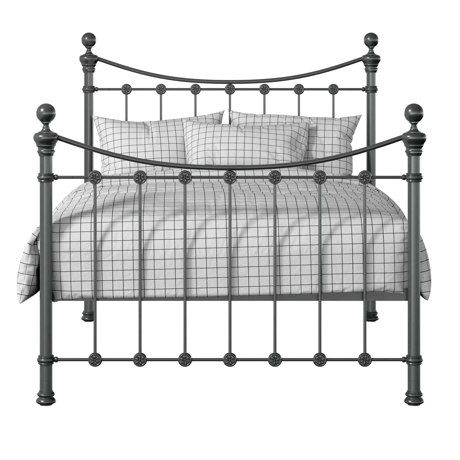 Selkirk Solo iron/metal bed in pewter