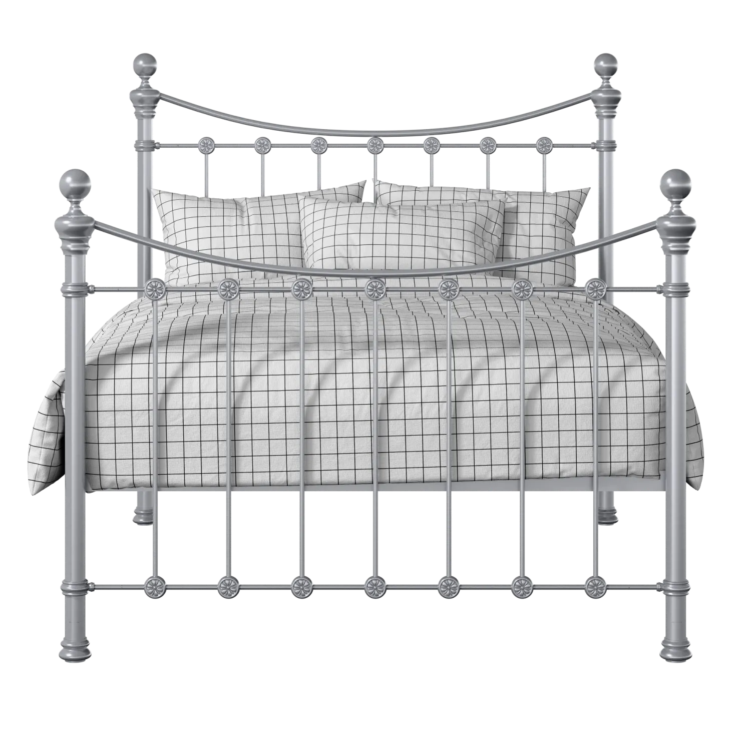 Selkirk Solo iron/metal bed in silver
