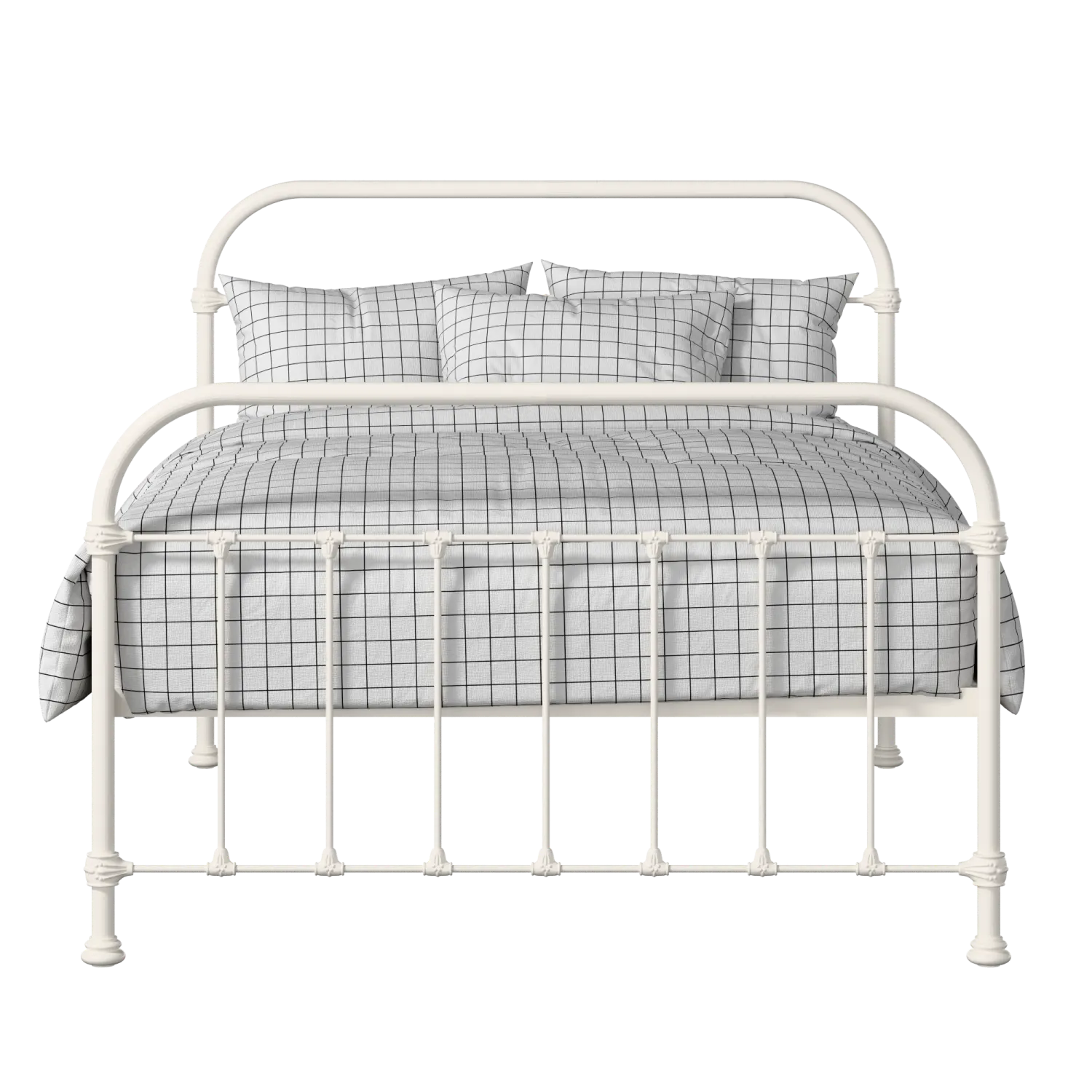 Timolin iron/metal bed in ivory