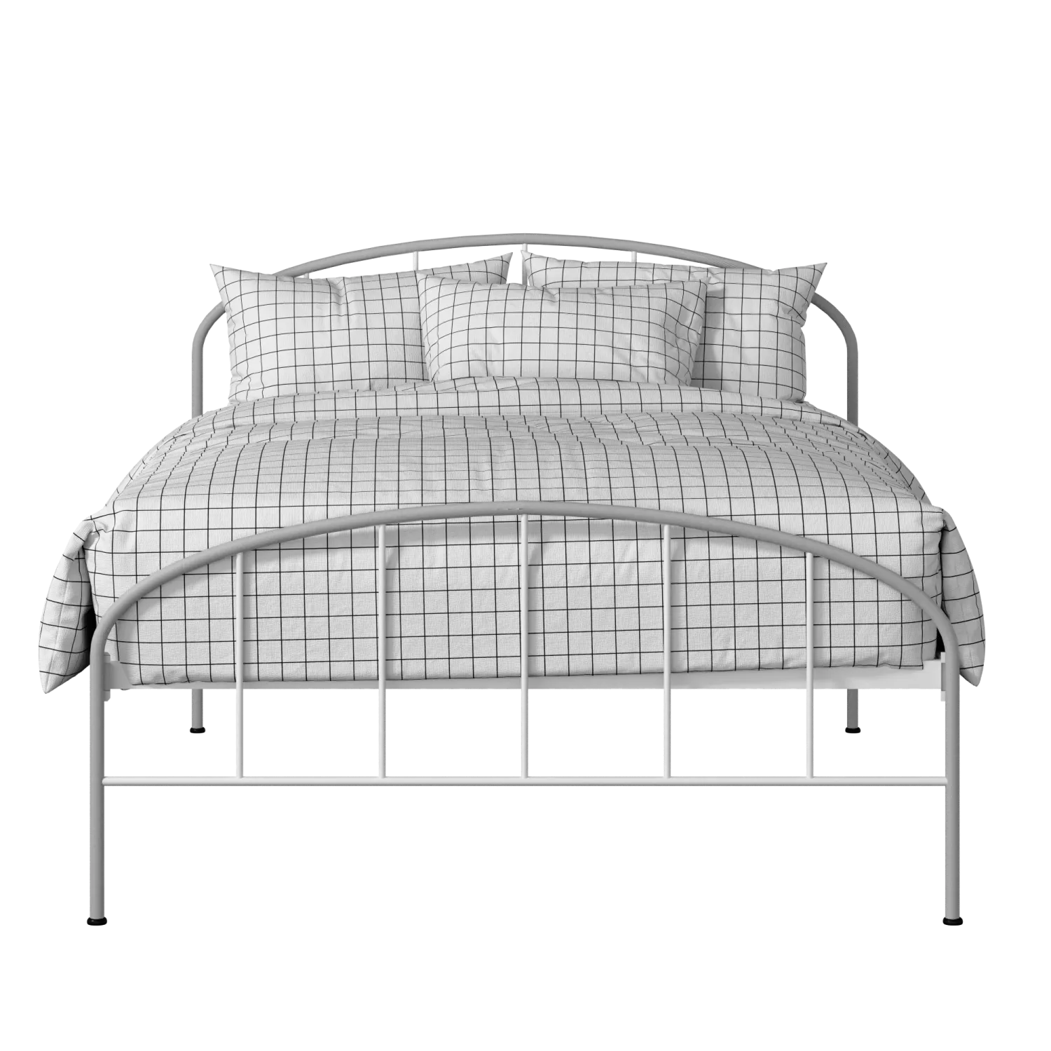 Waldo iron/metal bed in white