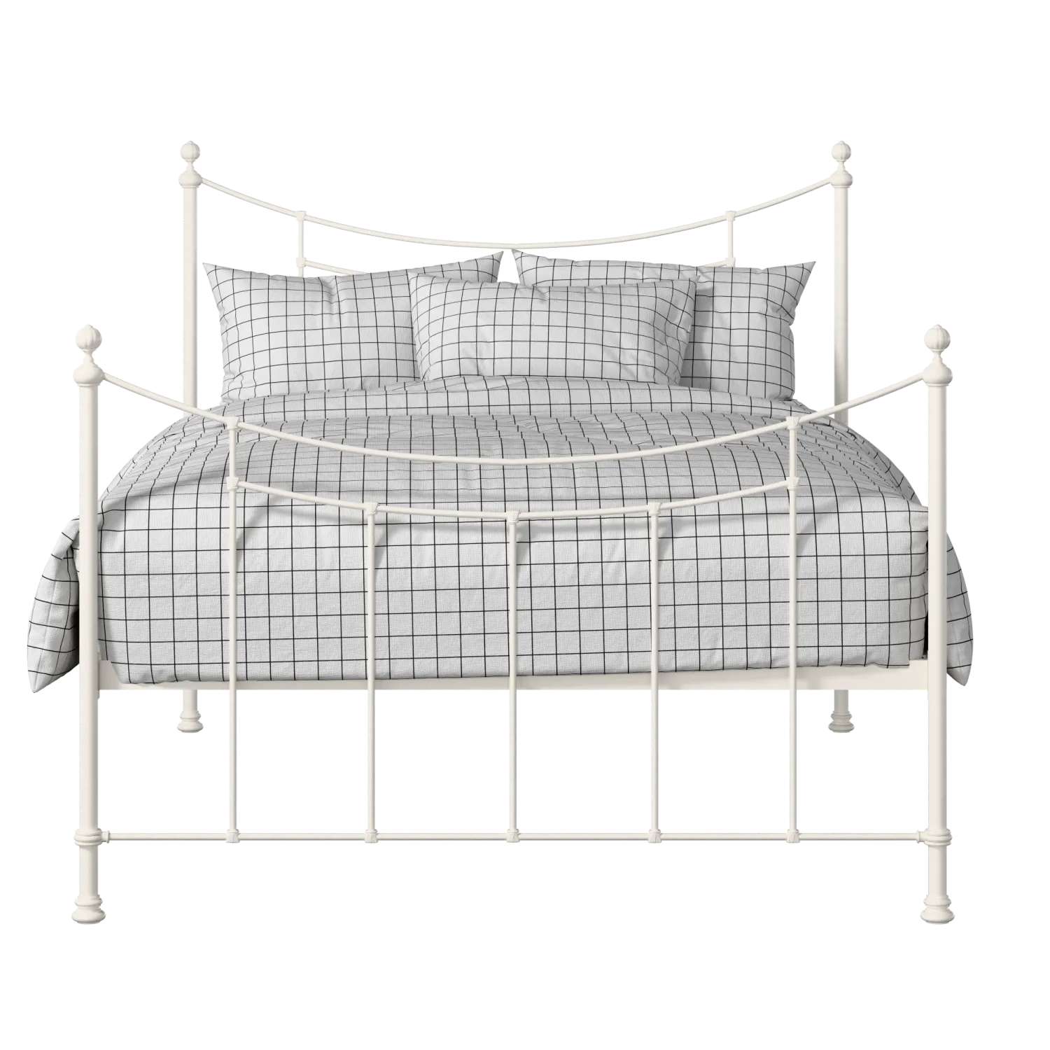 Winchester iron/metal bed in ivory