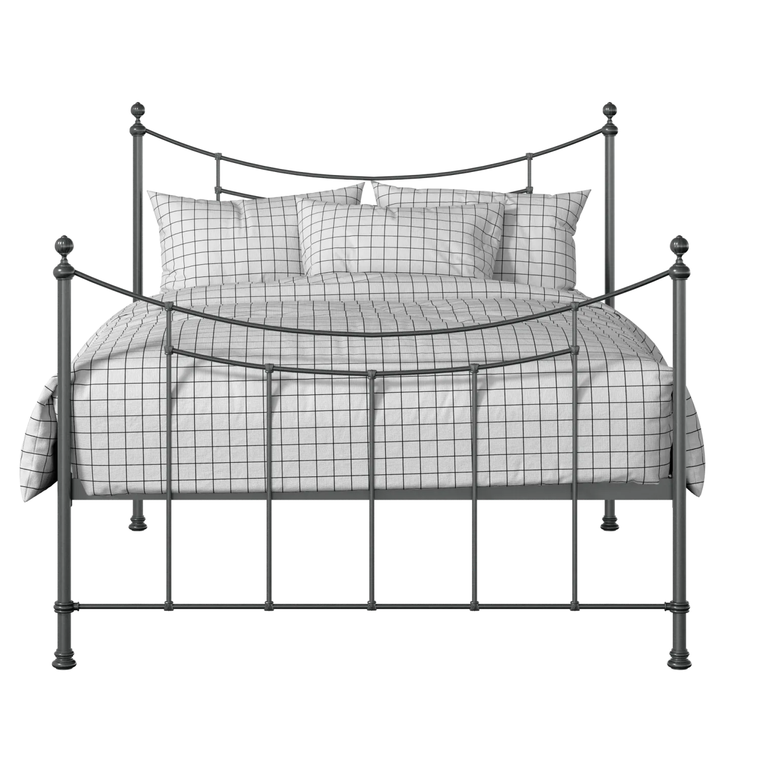 Winchester iron/metal bed in pewter