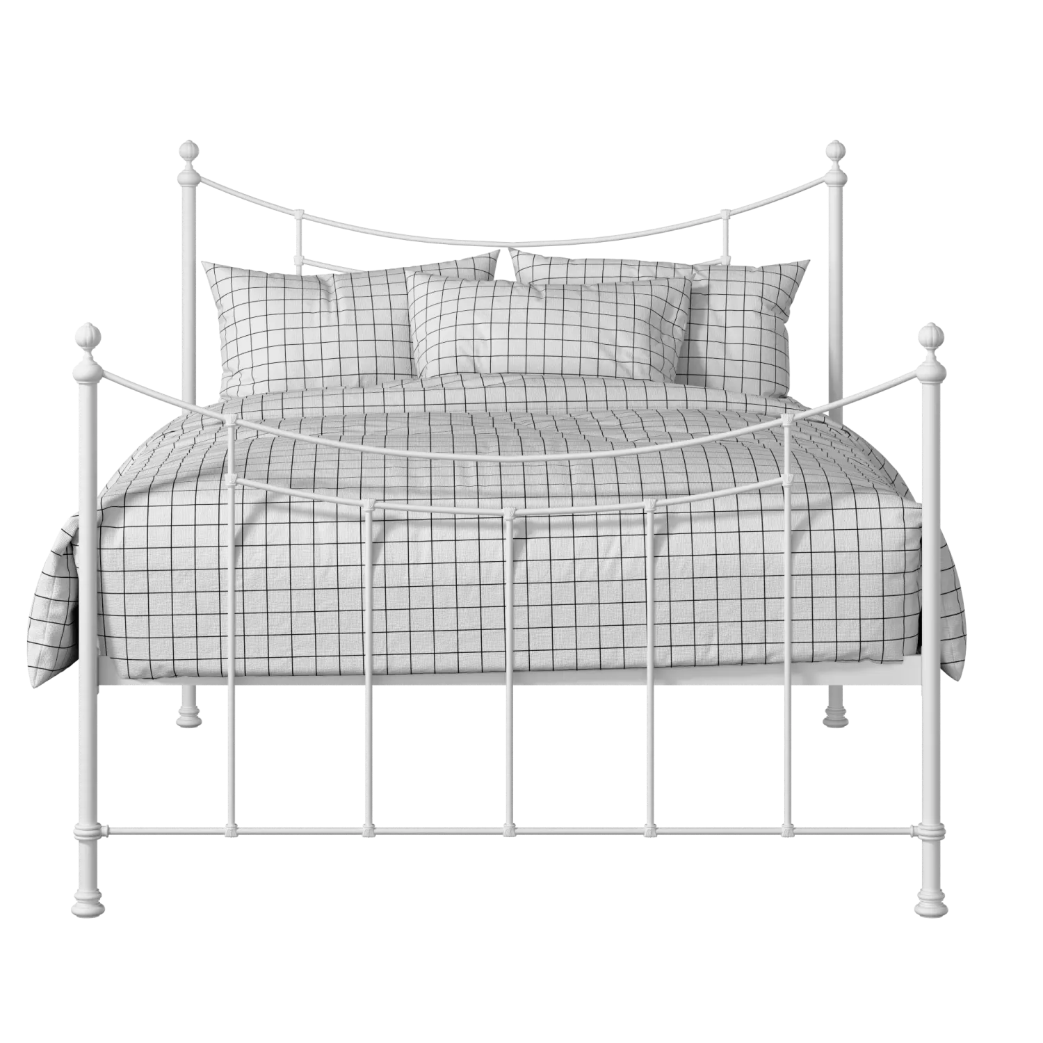 Winchester iron/metal bed in white