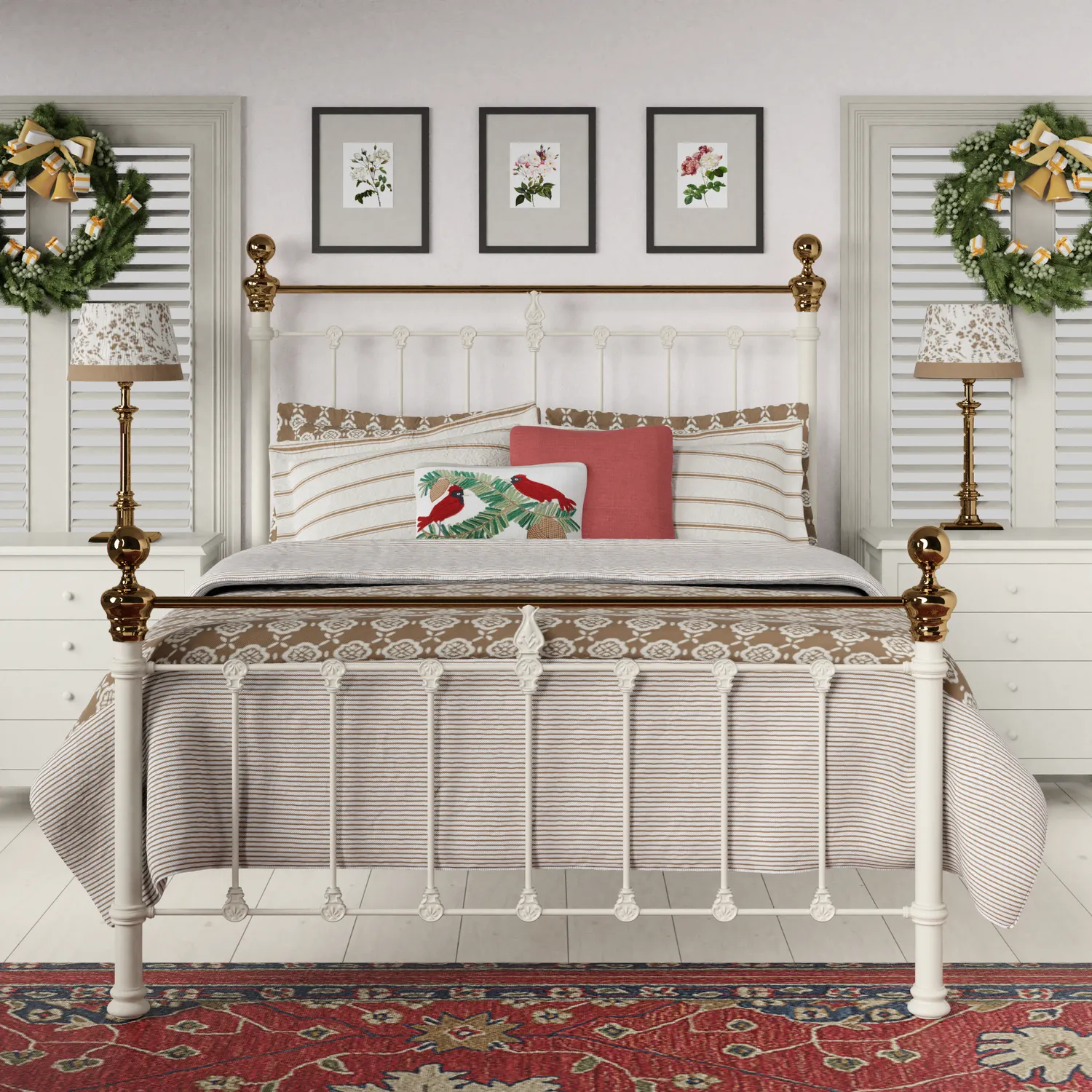 Hamilton low footend iron bed - Image 3
