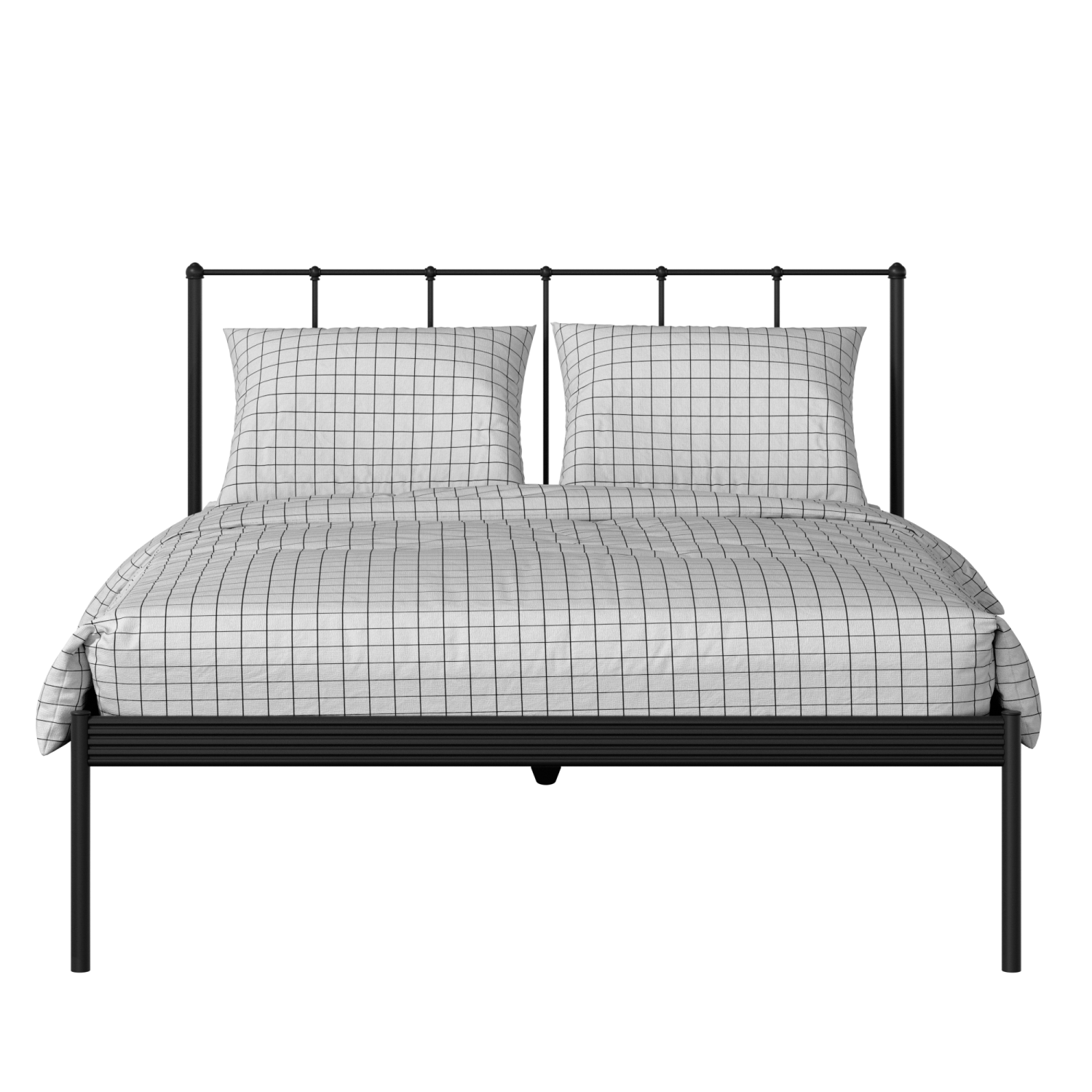 Alwyn iron/metal bed in black