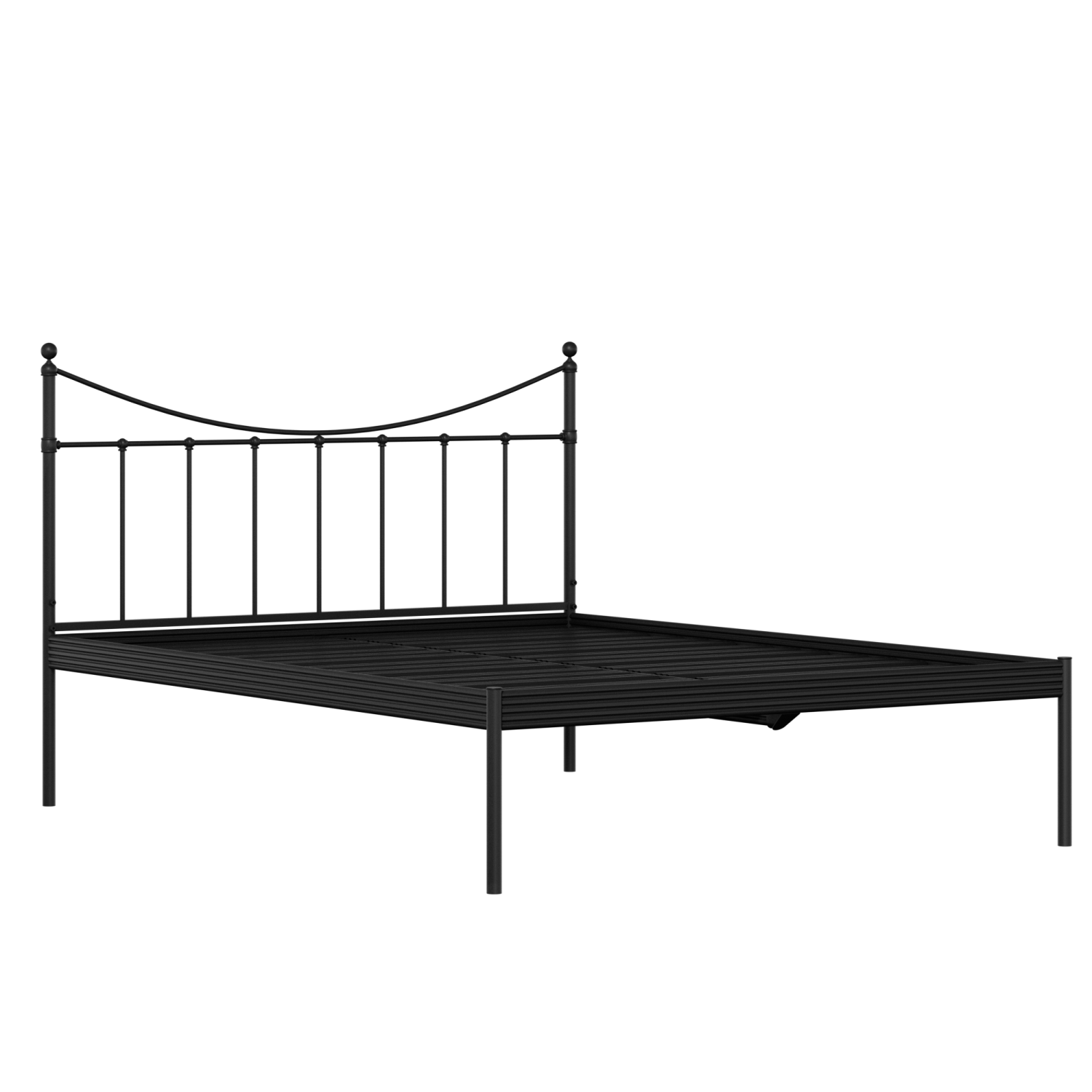 Camden letto in ferro nero