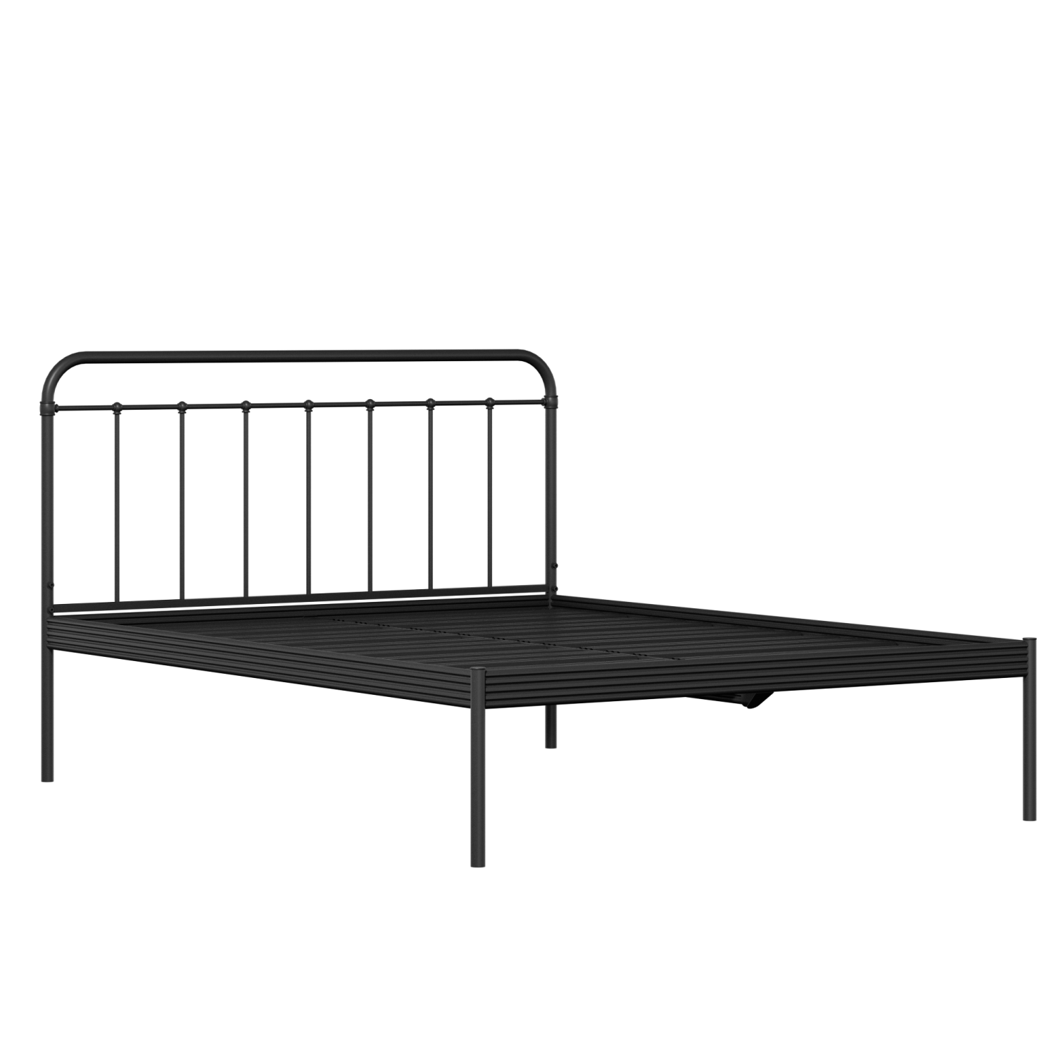 Hampton lit en métal noir