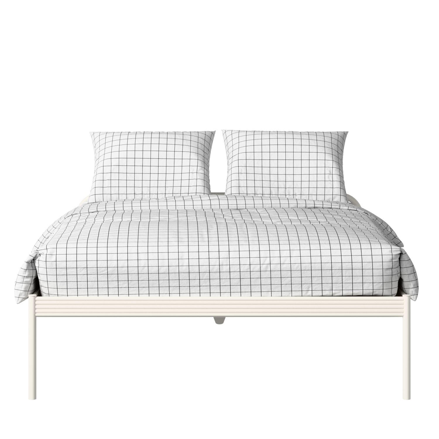 Kenton iron/metal bed in ivory