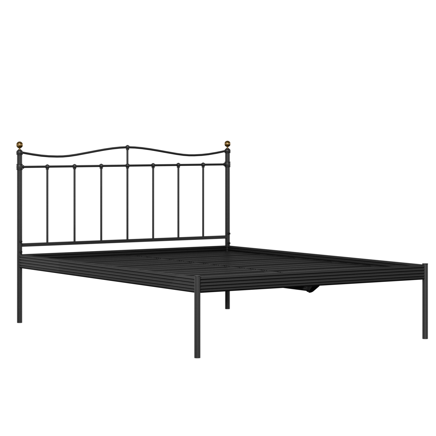 Lambeth iron/metal bed in black