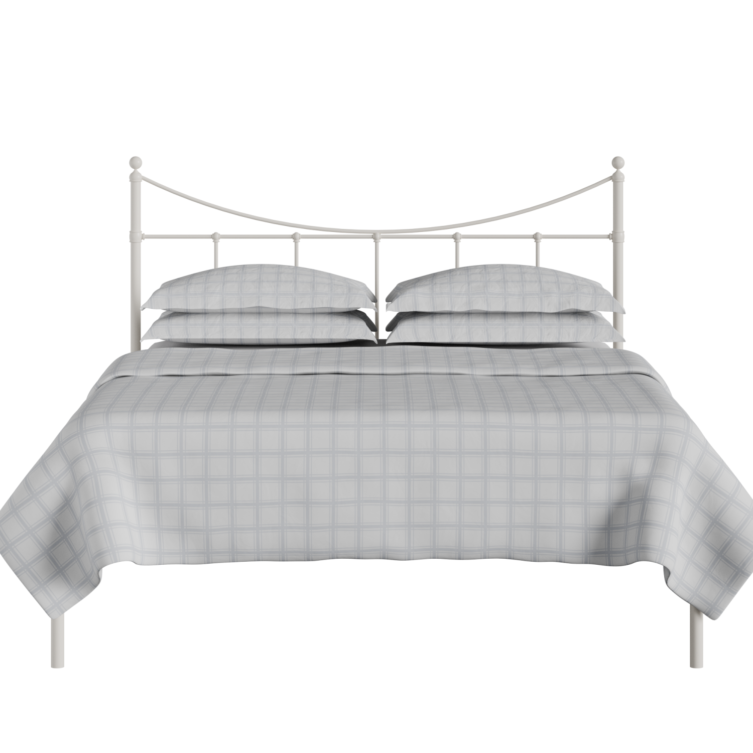 Camden iron/metal bed in ivory