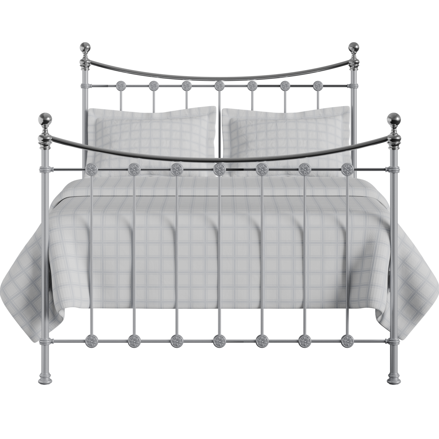Carrick Chromo iron/metal bed in silver
