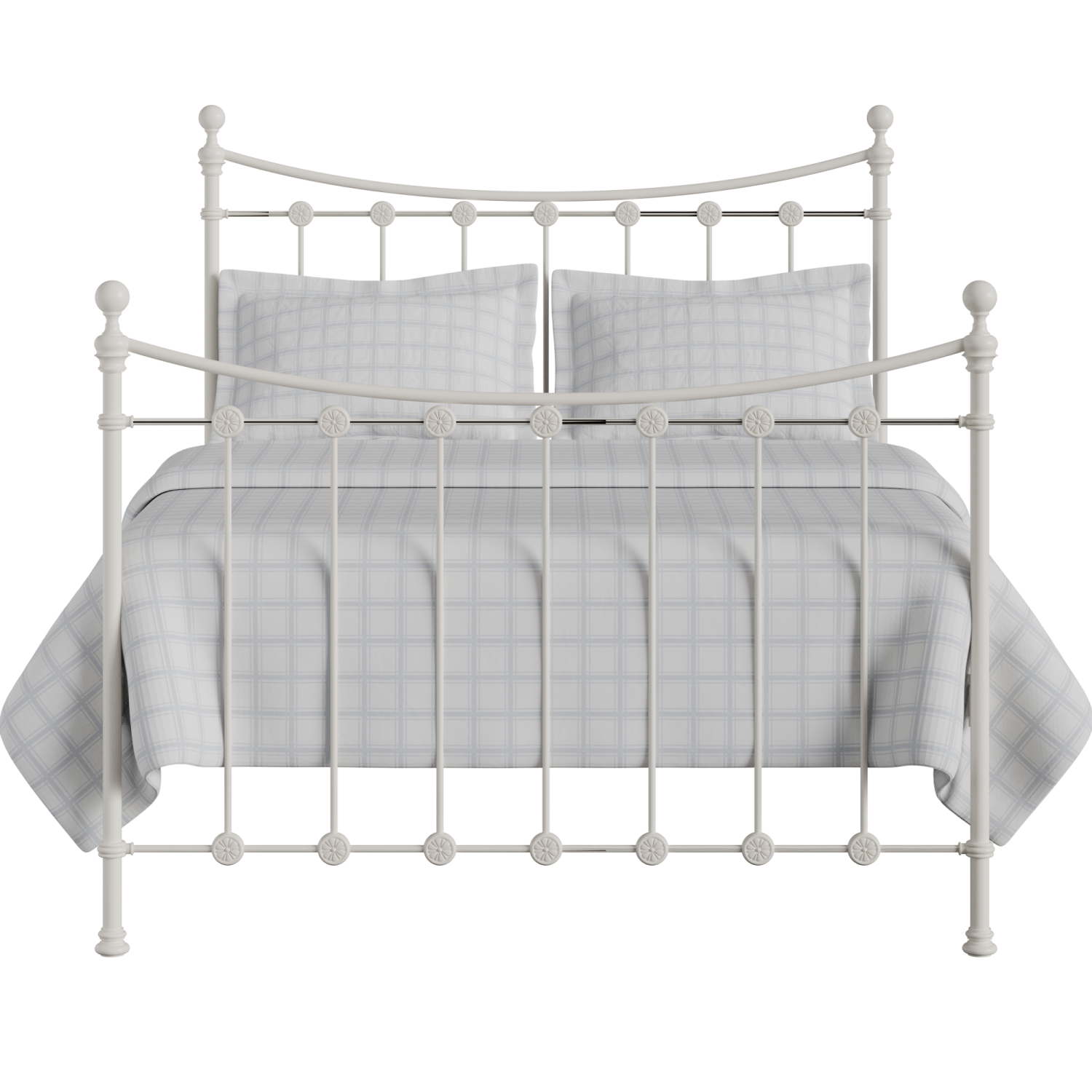 Carrick Solo iron/metal bed in ivory