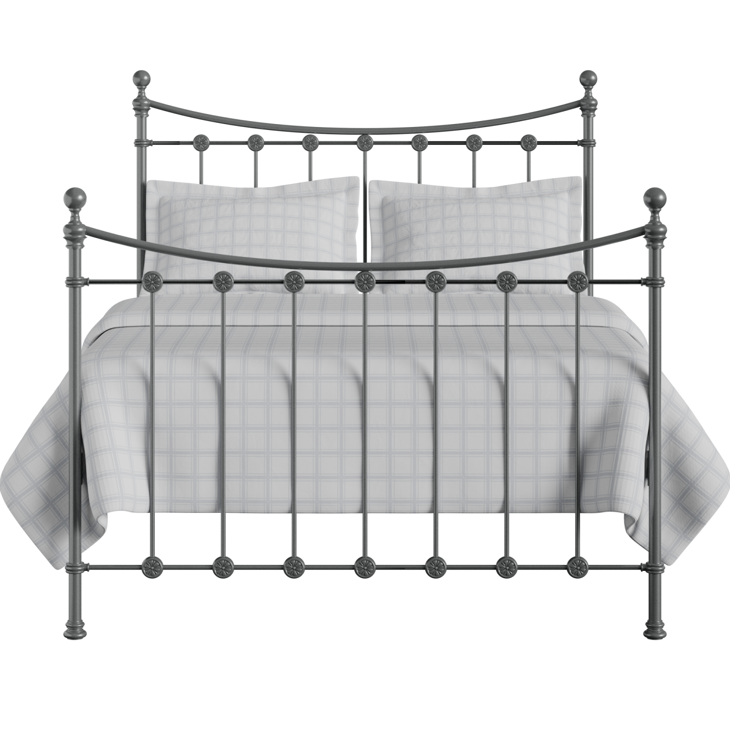 Carrick Solo iron/metal bed in pewter