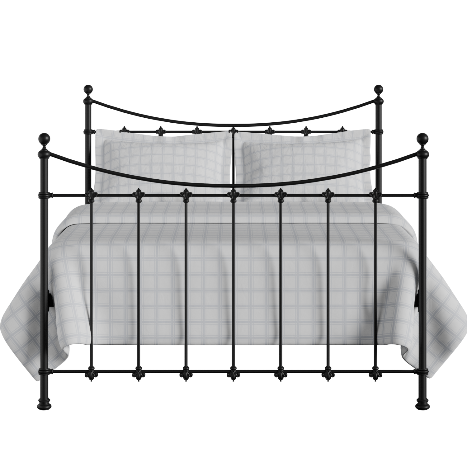 Chatsworth iron/metal bed in black