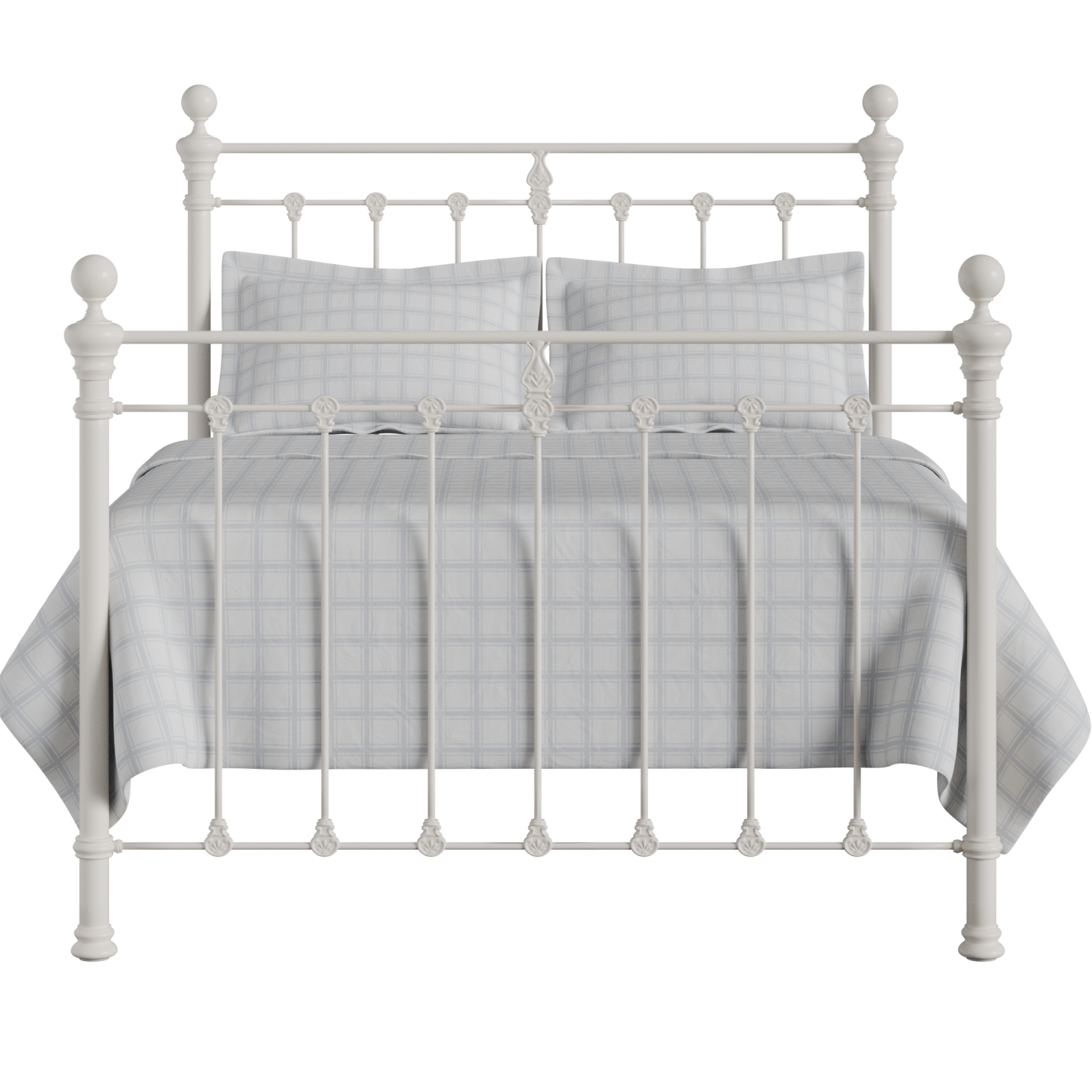 Hamilton Solo iron/metal bed in ivory