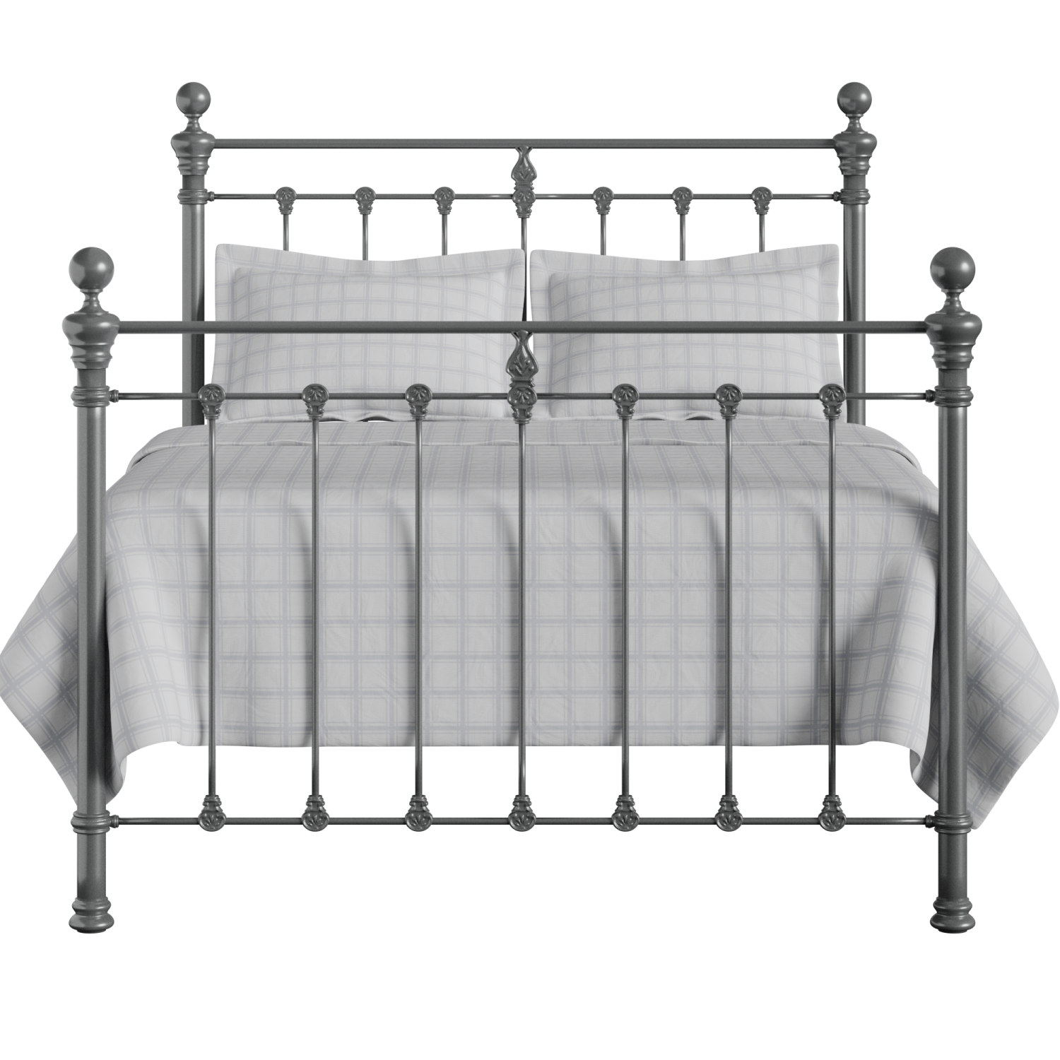 Hamilton Solo iron/metal bed in pewter
