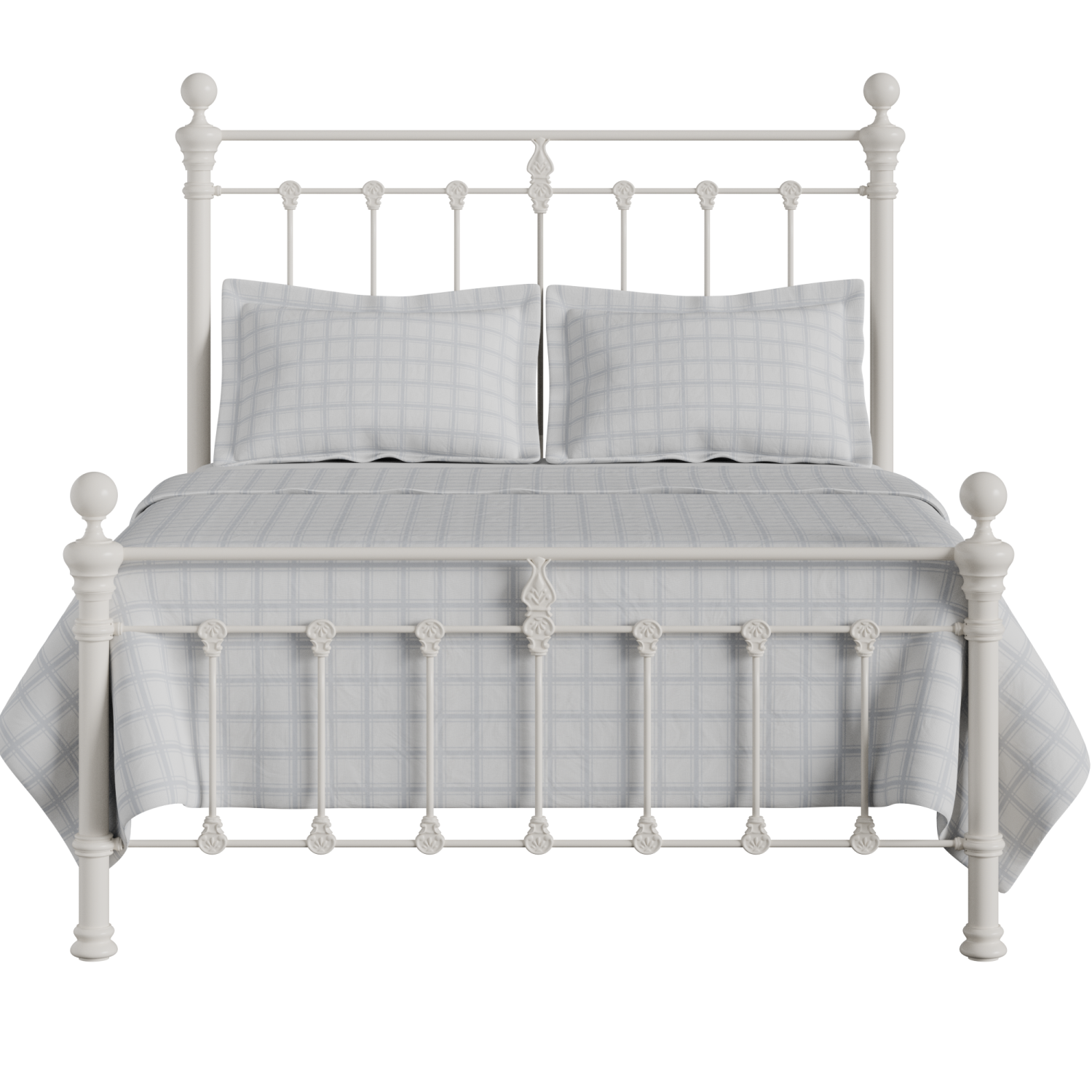 Hamilton Solo Low Footend iron/metal bed in ivory