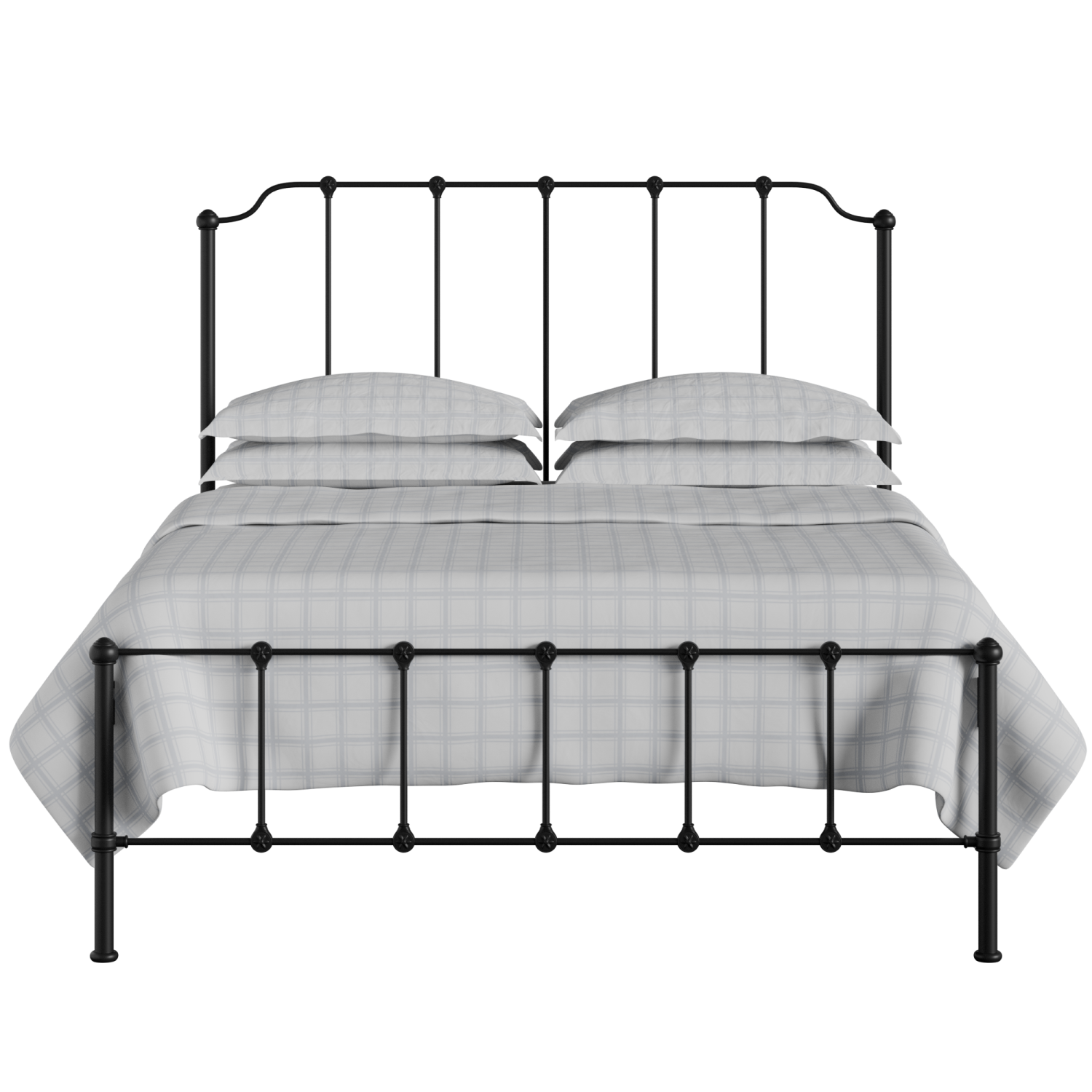 Julia iron/metal bed in black