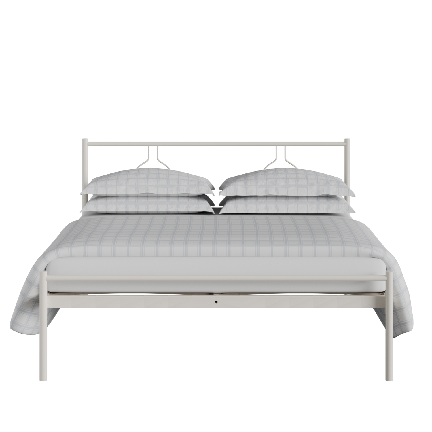 Meiji iron/metal bed in ivory
