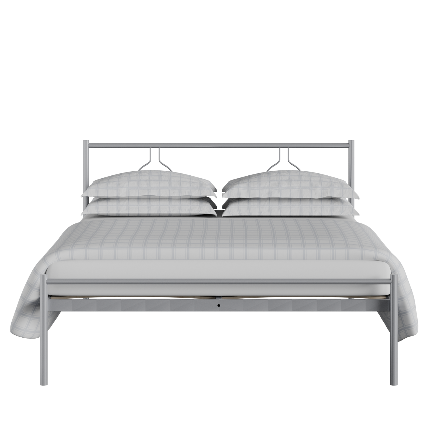 Meiji iron/metal bed in silver