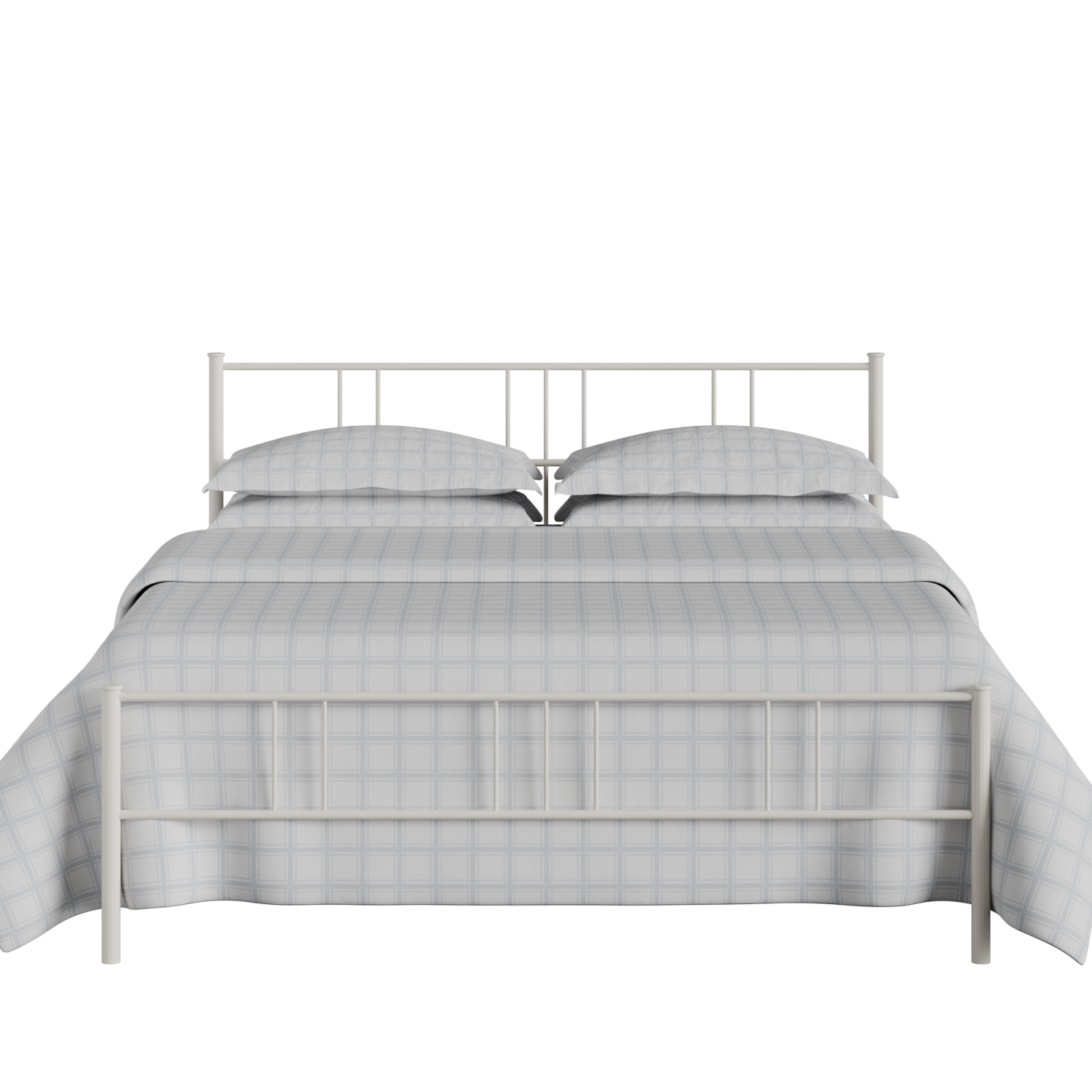 Mortlake iron/metal bed in ivory