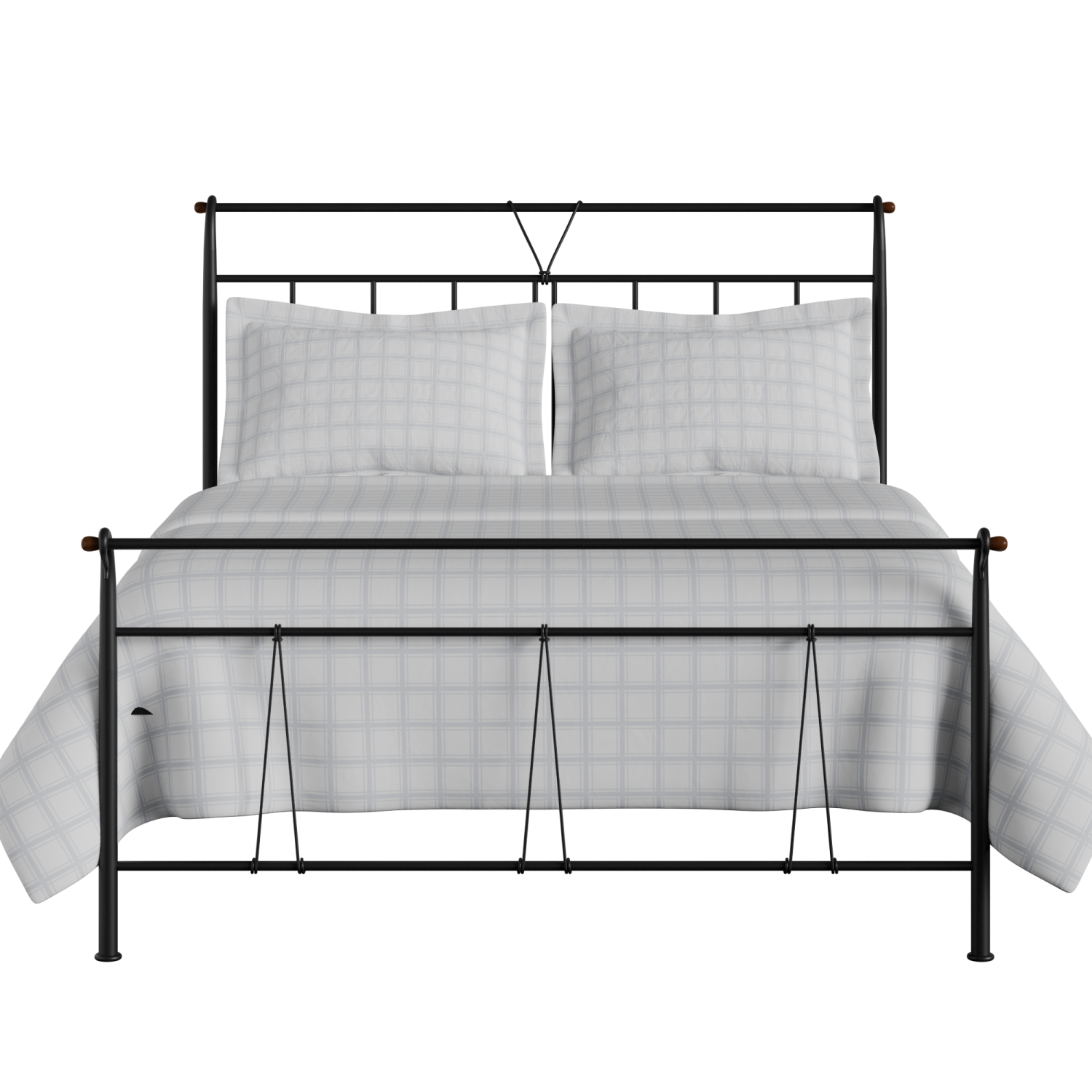 Pellini iron/metal bed in black