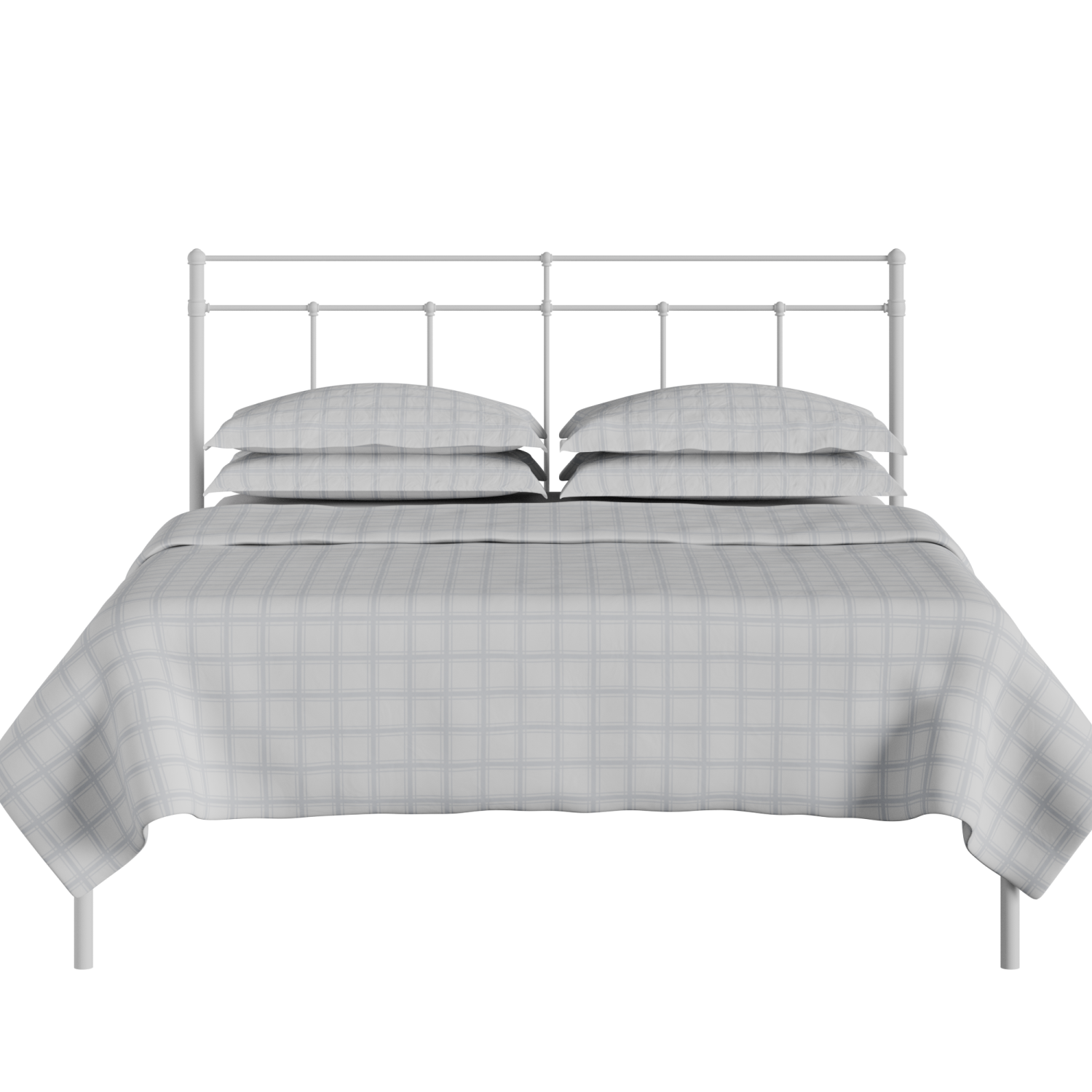 Richmond iron/metal bed in white