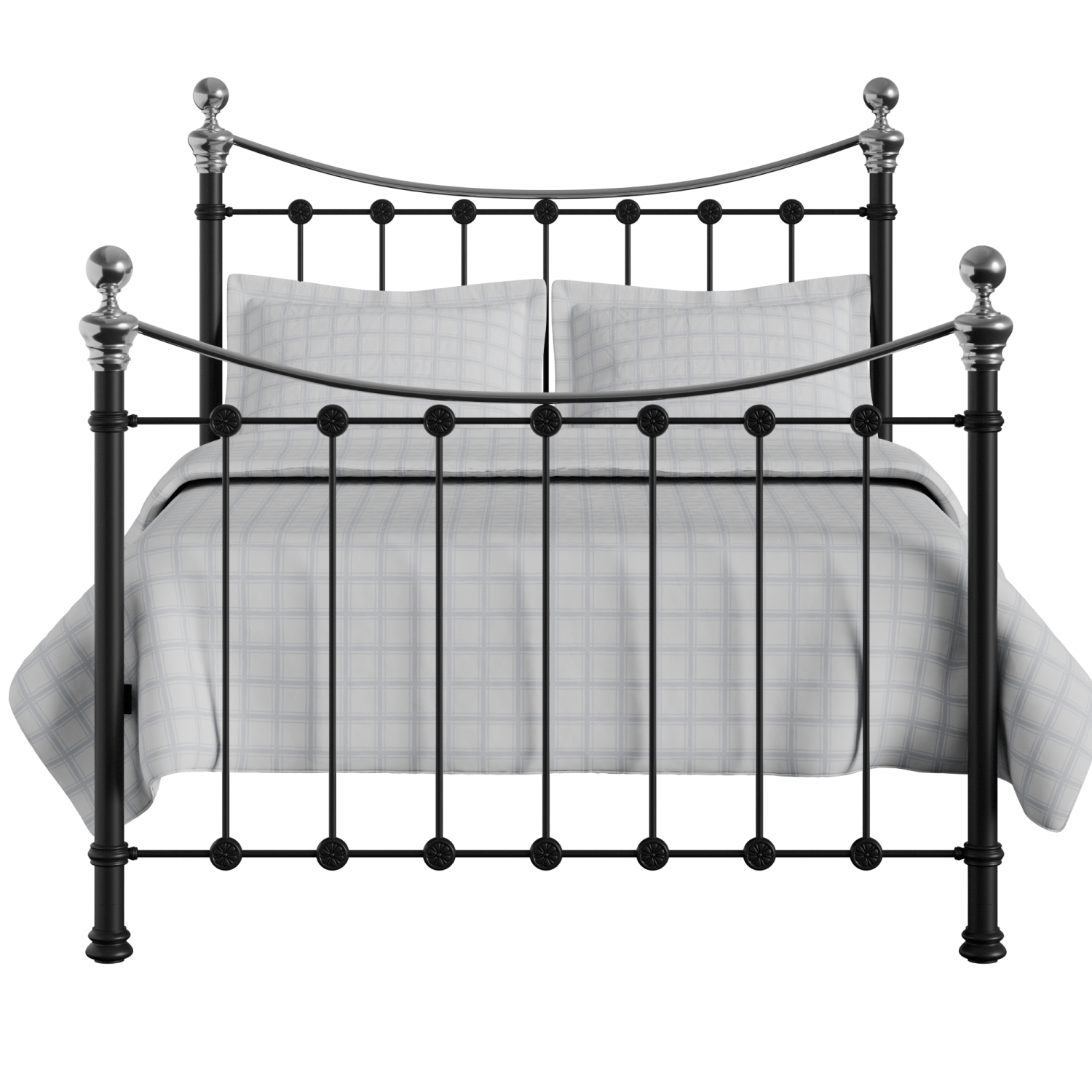 Selkirk Chromo iron/metal bed in black